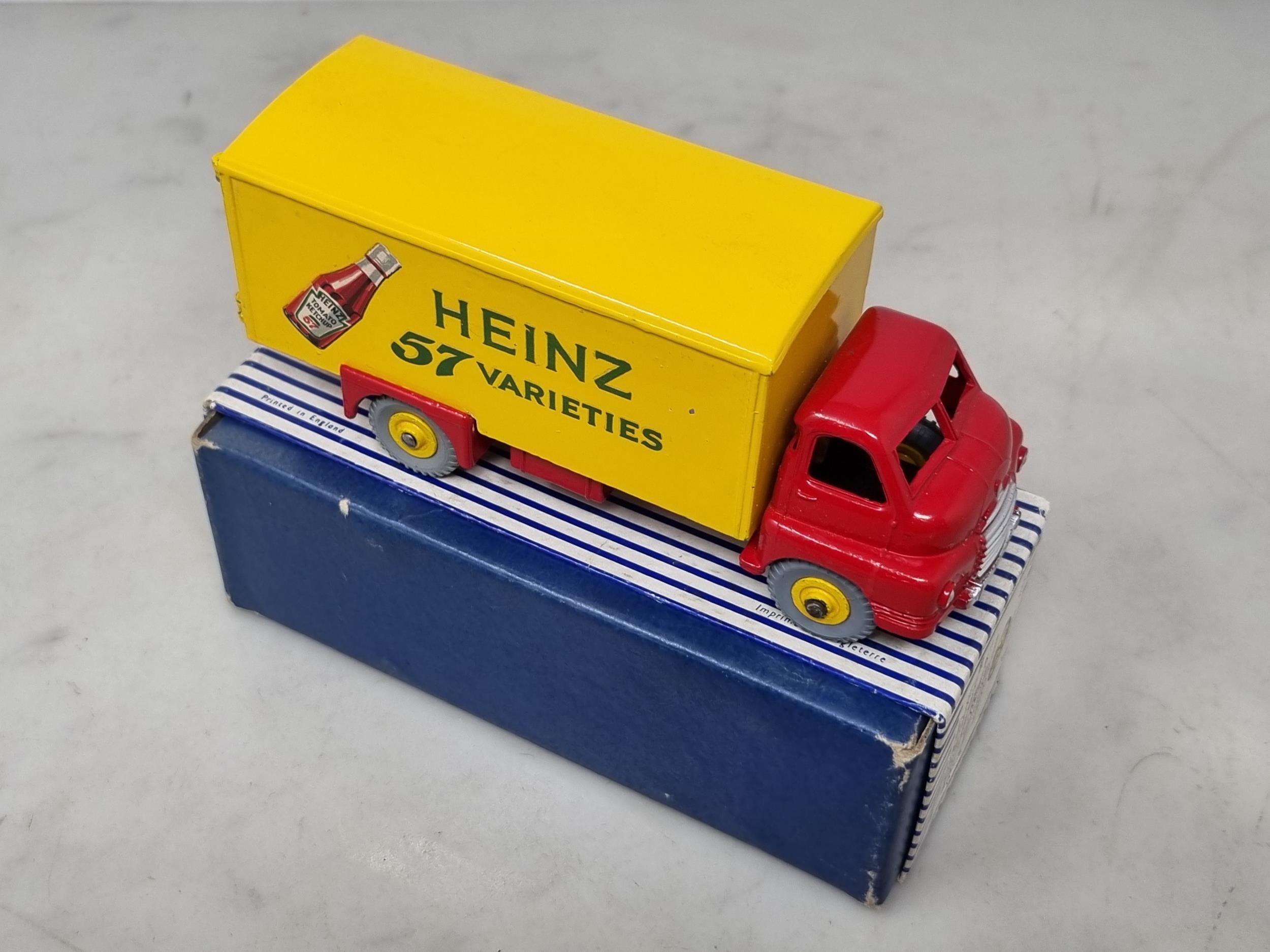 A rare boxed Dinky Toys No.923 Bedford 'Heinz' Van with sauce bottle, Nr M-M, box superb with - Image 2 of 3