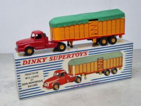 A boxed French Dinky Toys No.896 Tracteur Willeme, Nr M-M, box superb with packing