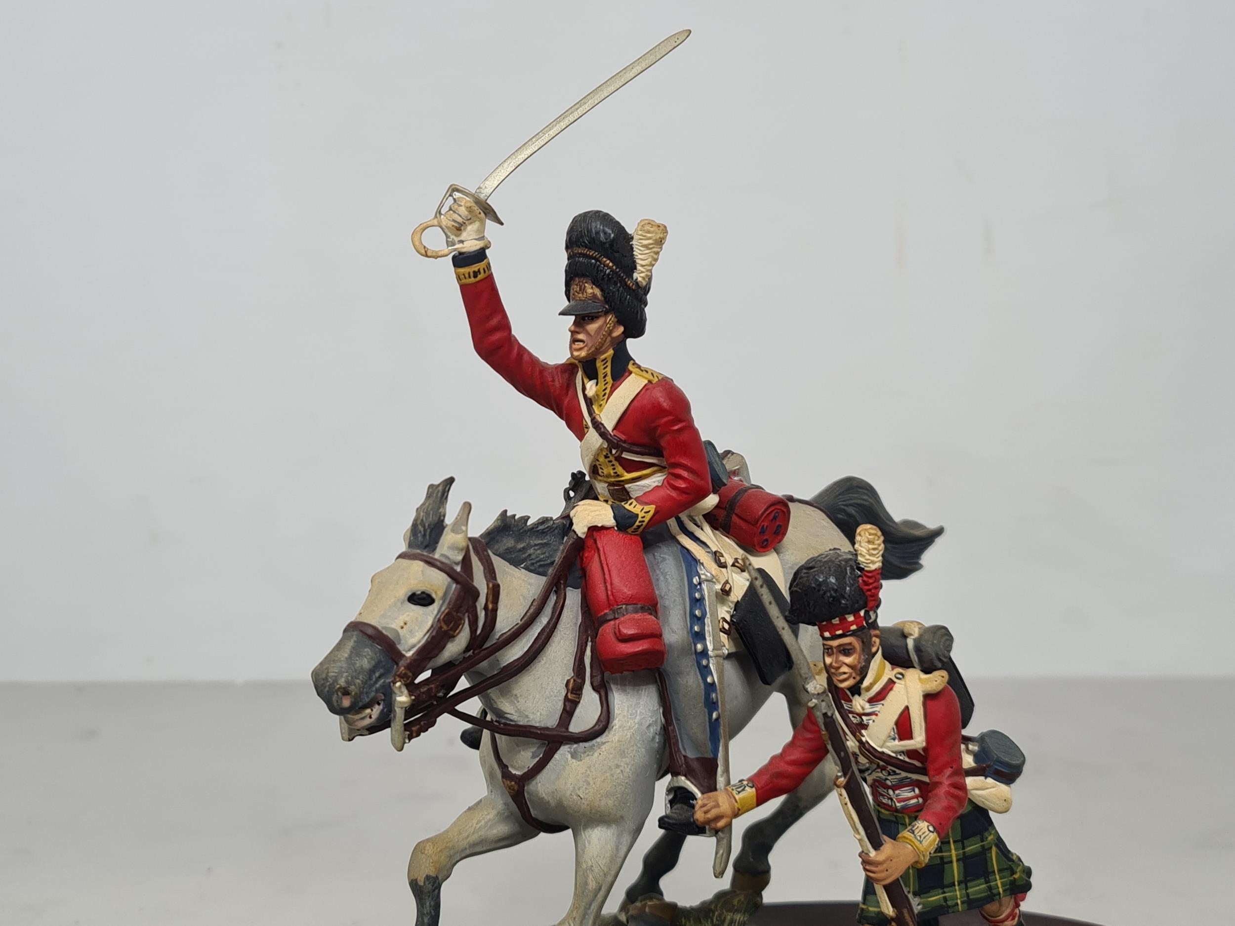 A painted lead Figure by Charles C. Stadden depicting a Trooper of 2nd or Royal North British - Image 2 of 3