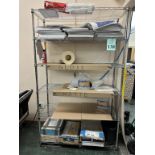 4' STAINLESS STEEL METRO RACK WITH CONTENTS