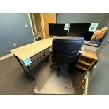 LOT CONSISTING OF L-SHAPED DESK