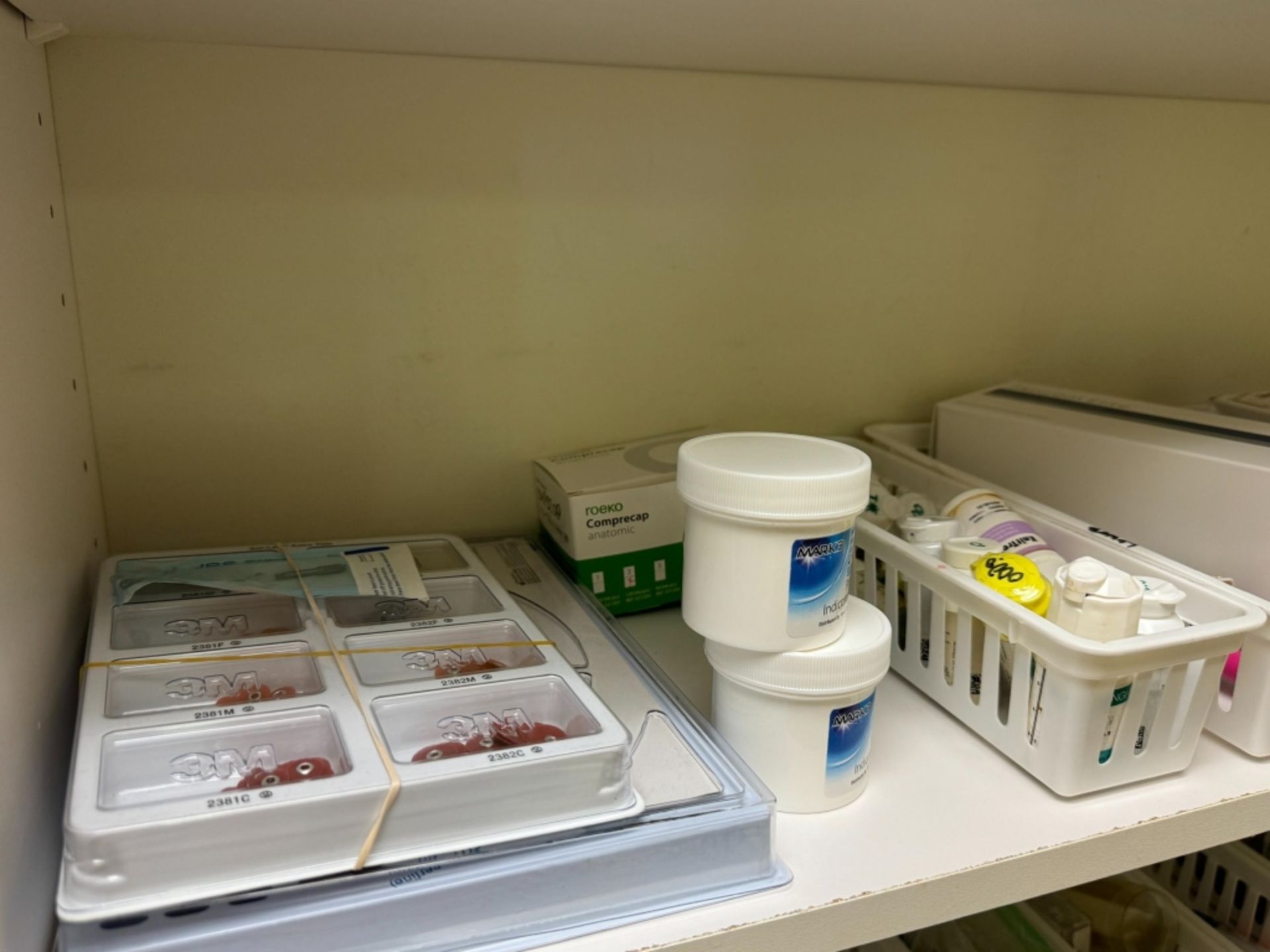 LOT CONSISTING OF DENTAL SUPPLIES IN CABINET - Image 4 of 7