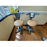 DENTIST STOOL AND DENTAL ASSISTANT STOOL