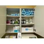 LOT CONSISTING OF DENTAL SUPPLIES IN CABINET