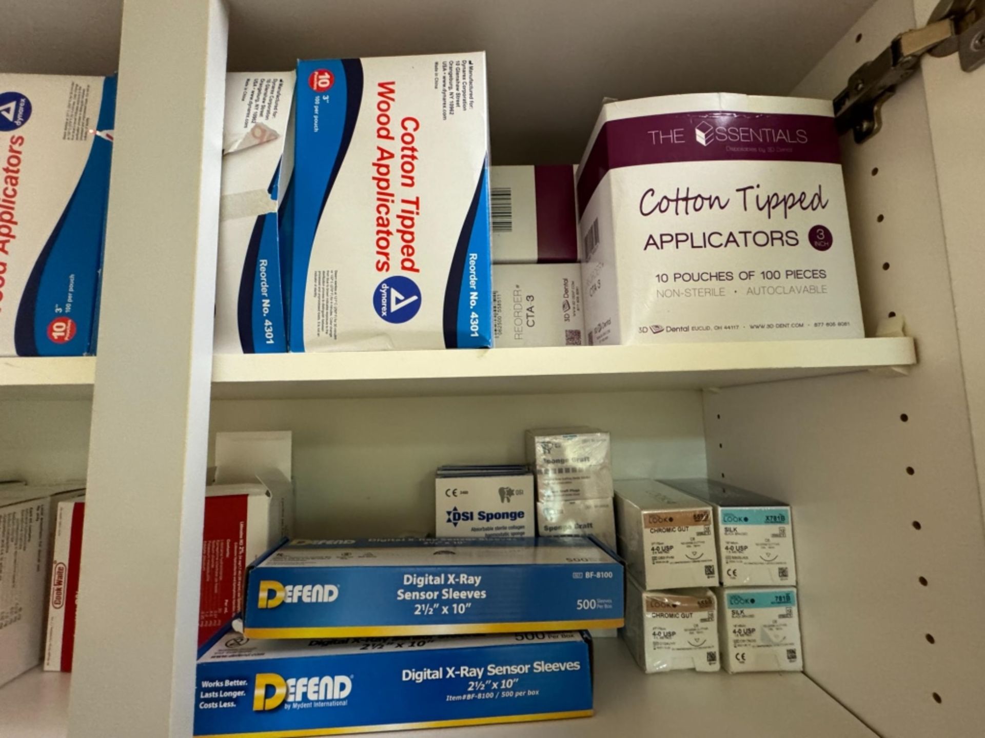 LOT CONSISTING OF DENTAL SUPPLIES IN CABINET - Image 2 of 7
