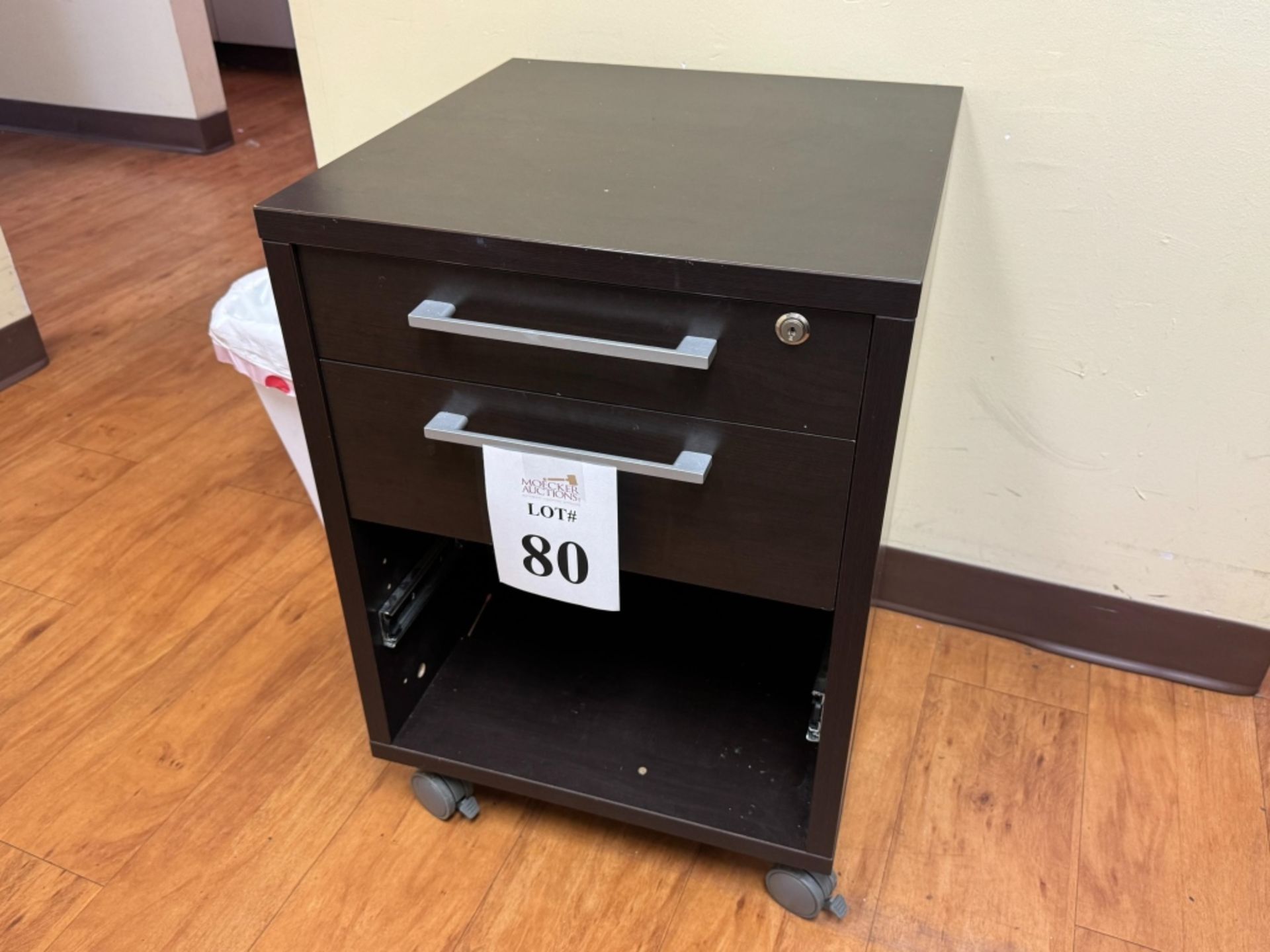 3 DRAWER ROLLING CABINET