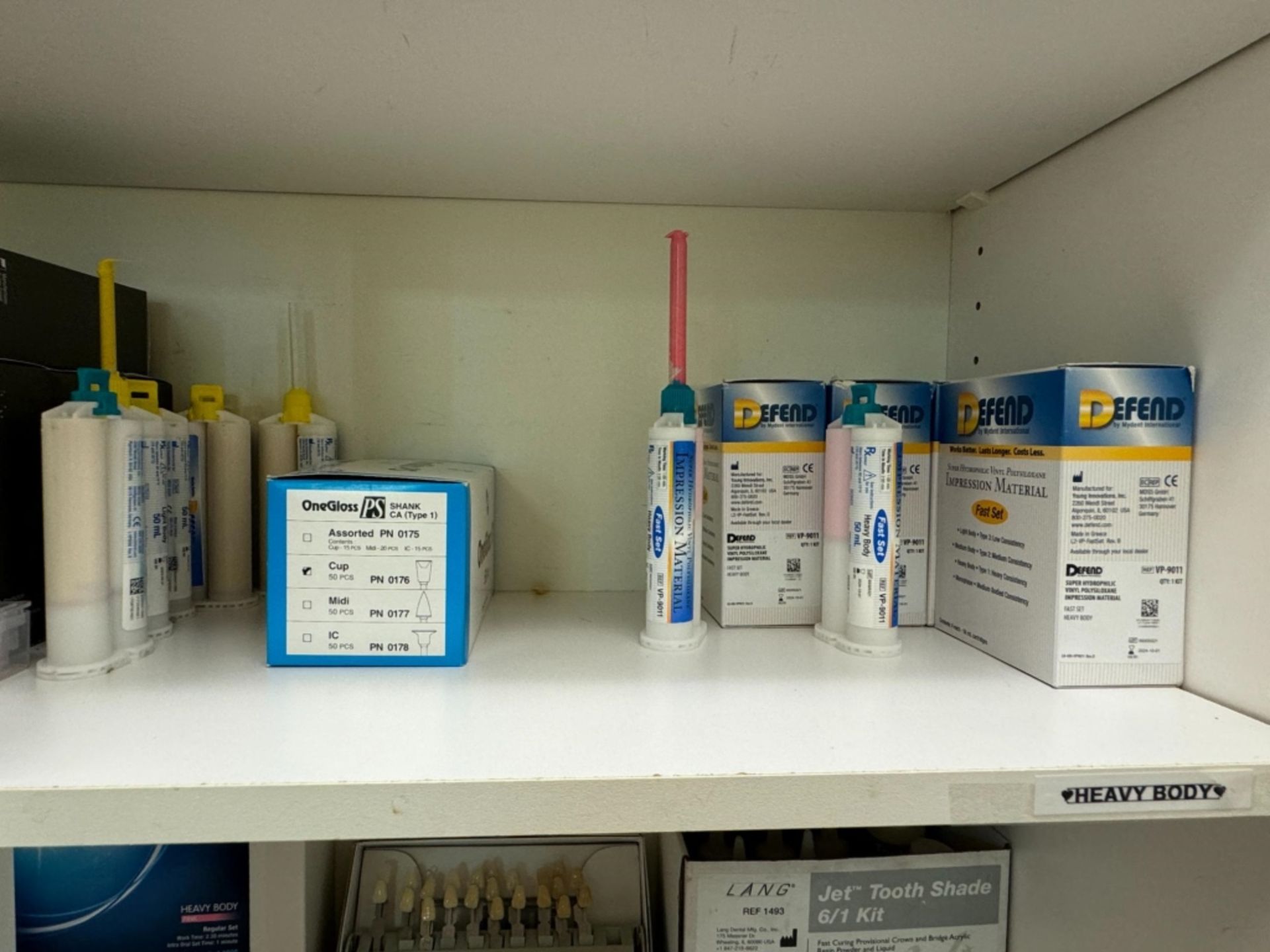 LOT CONSISTING OF DENTAL SUPPLIES IN CABINET - Image 4 of 7