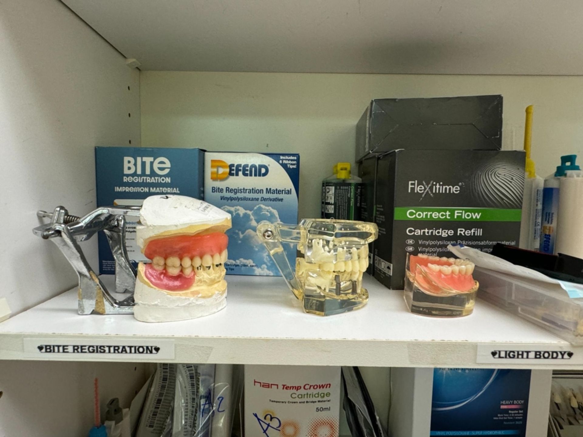 LOT CONSISTING OF DENTAL SUPPLIES IN CABINET - Image 3 of 7