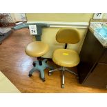 DENTIST STOOL AND DENTAL ASSISTANT STOOL