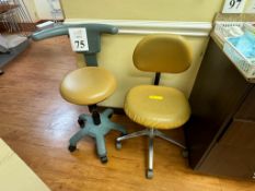 DENTIST STOOL AND DENTAL ASSISTANT STOOL