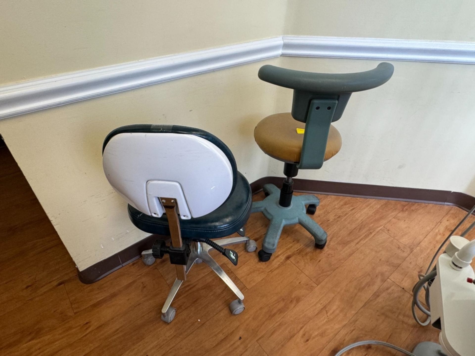 DENTIST STOOL AND DENTAL ASSISTANT STOOL - Image 2 of 2