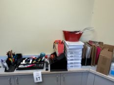 LOT CONSISTING OF ASSORTED OFFICE SUPPLIES