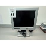 SAMSUNG 17" MONITOR WITH MOUSE AND CABLES