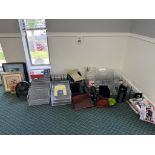 LOT CONSISTING OF OFFICE SUNDRIES, ORGANIZERS,