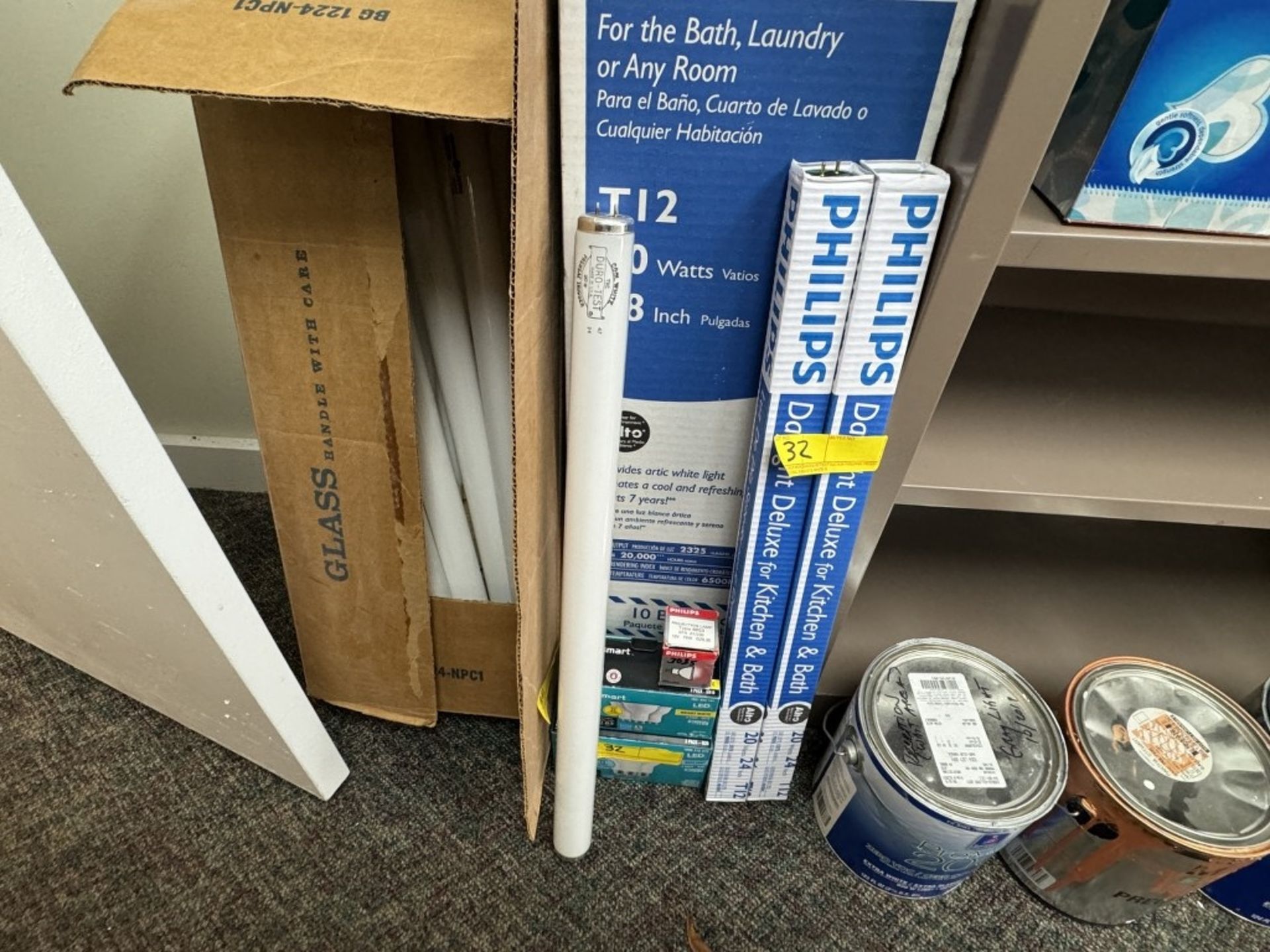 LOT CONSISTING OF VARIOUS SIZE FLUORESCENT BULBS, - Image 2 of 4