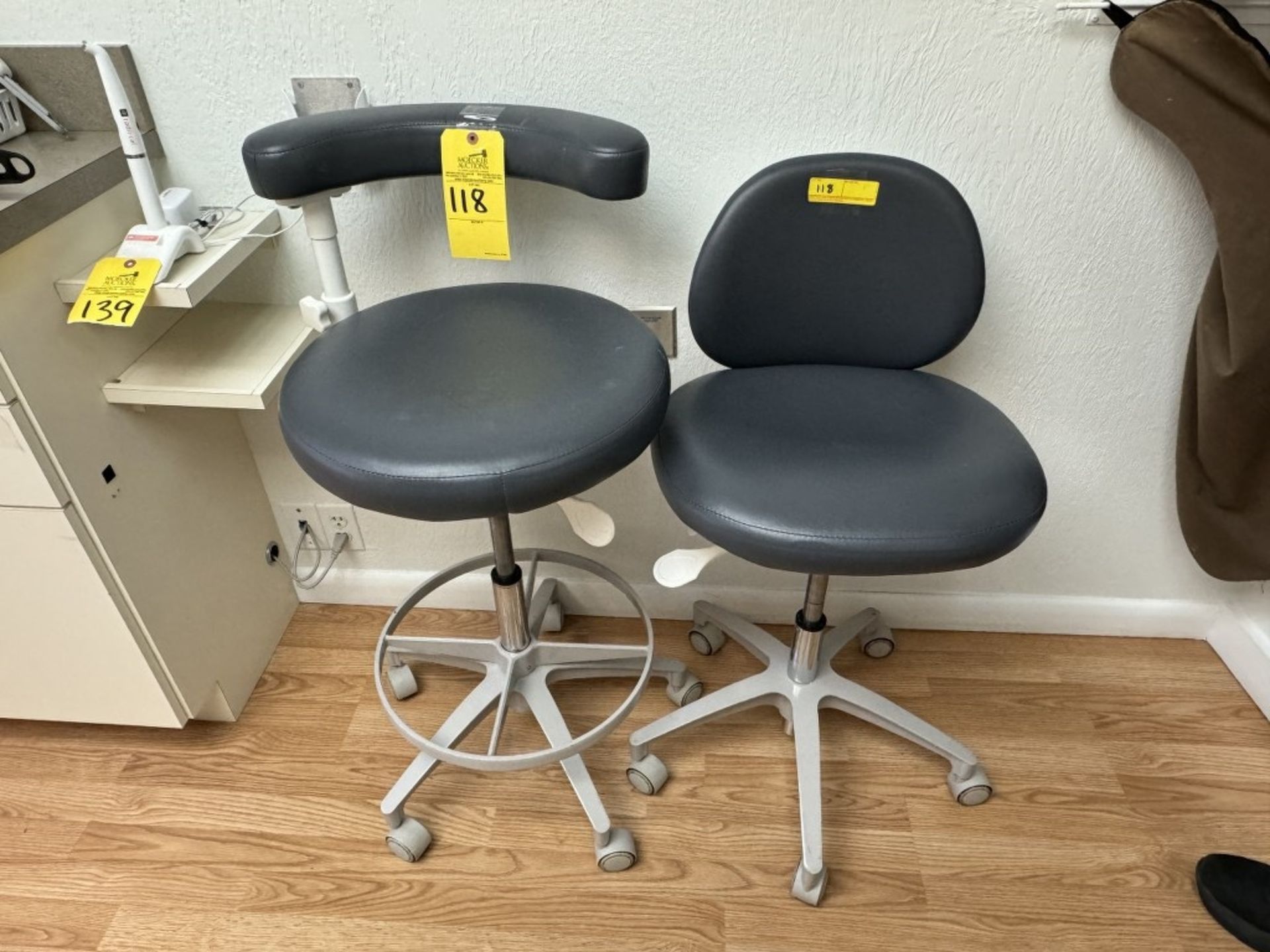 DENTIST AND ASSISTANTS CHAIRS