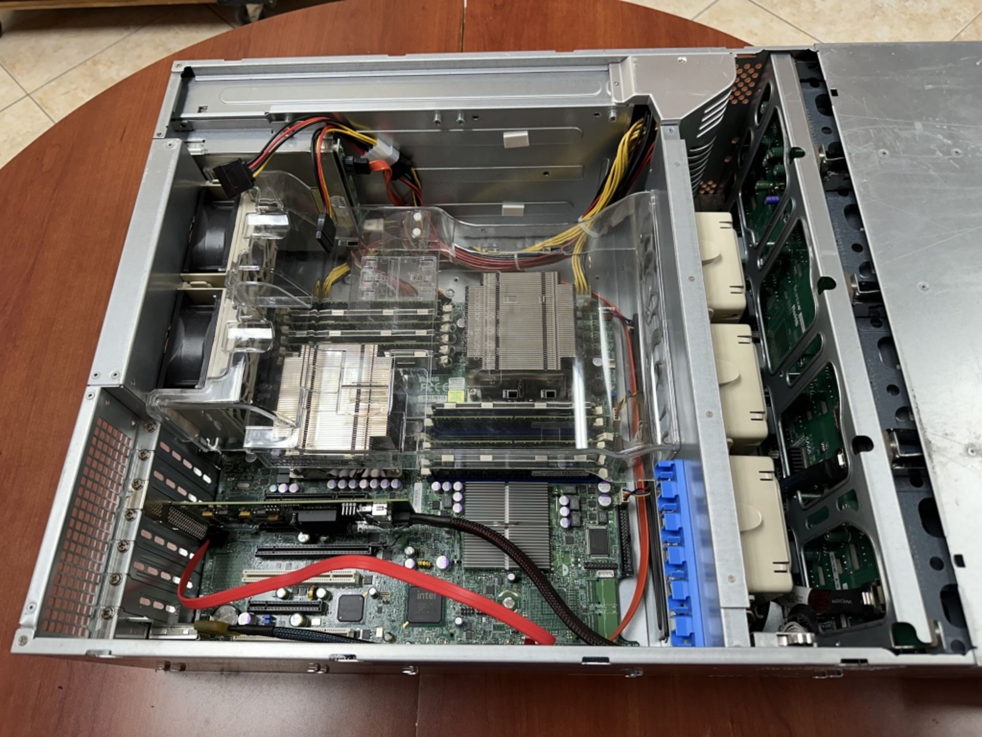SILICON MECHANICS HARD DRIVE BANK (NOT TESTED) - Image 2 of 2