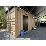 45' SHIPPING CONTAINER WITH ELECTRICAL