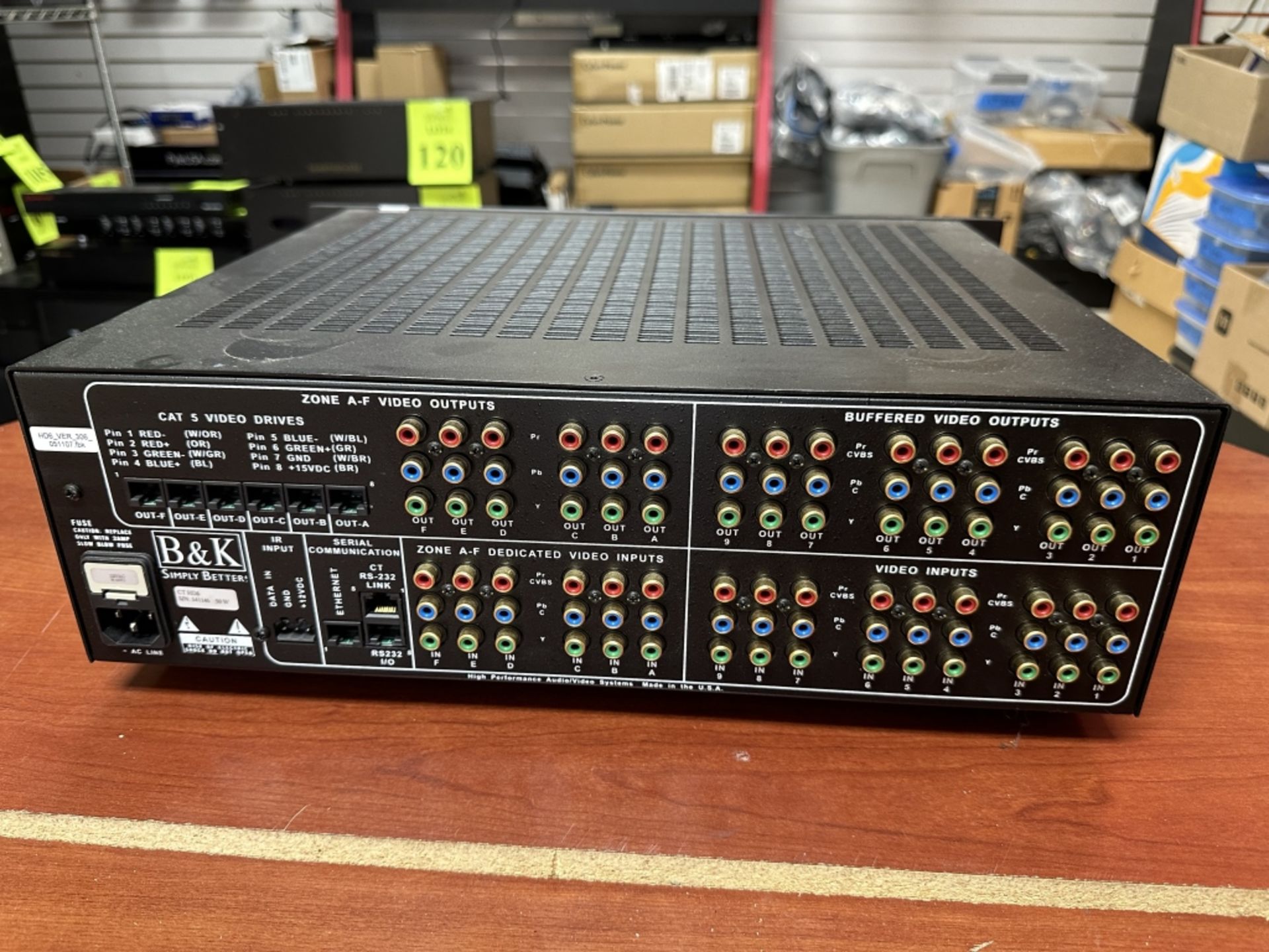 CT SERIES HD6 - COMPONENT VIDEO SWITCHER - Image 2 of 2