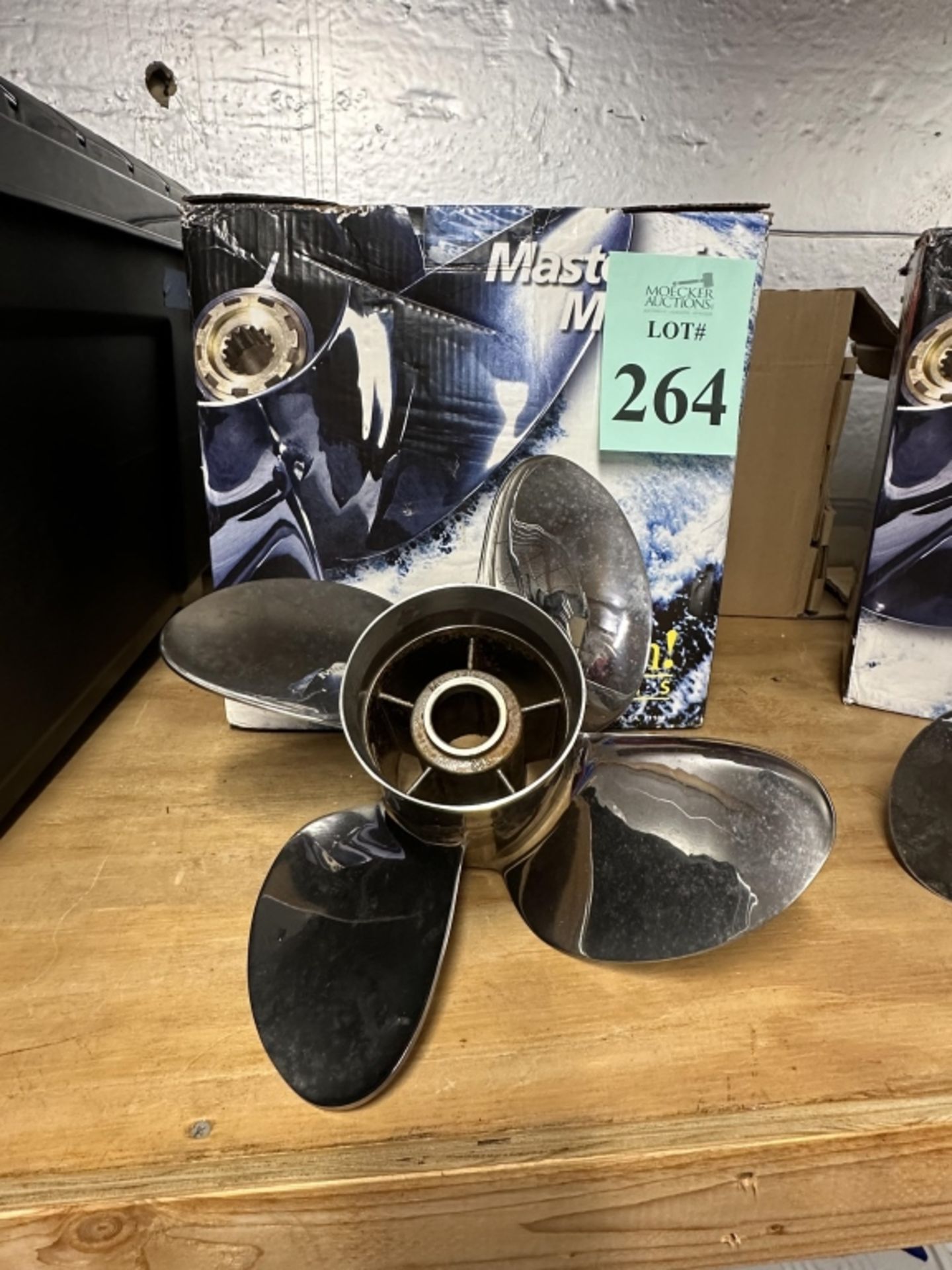 POWERTECH STAINLESS STEEL BOAT PROPELLER