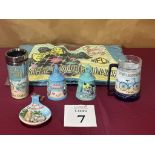 LOT CONSISTING OF ASSORTED BEACH-THEMED SOUVENIRS