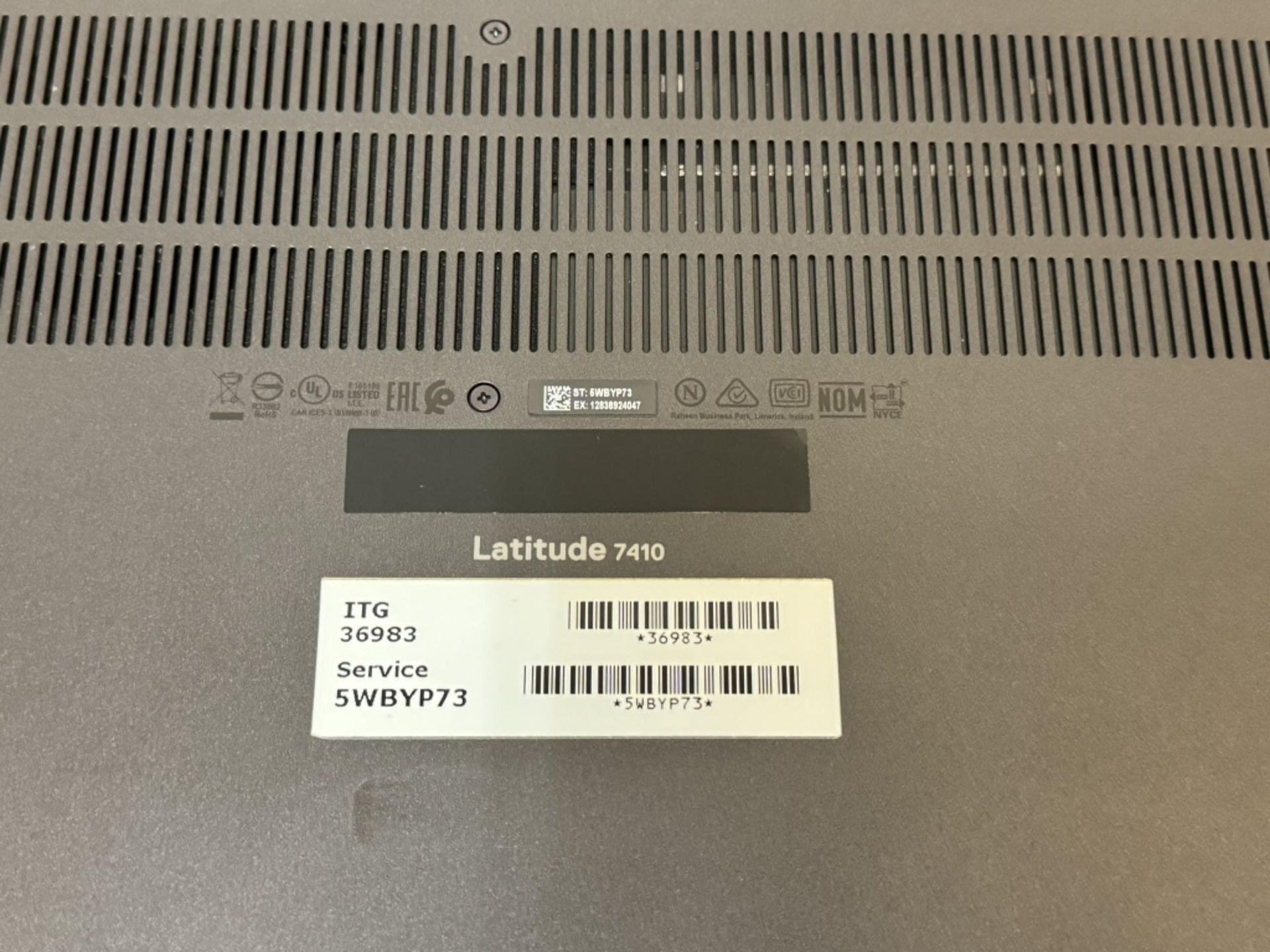 Dell Latitude 7410, i7 10th, 16GB RAM, 512GB SSD - Image 6 of 6