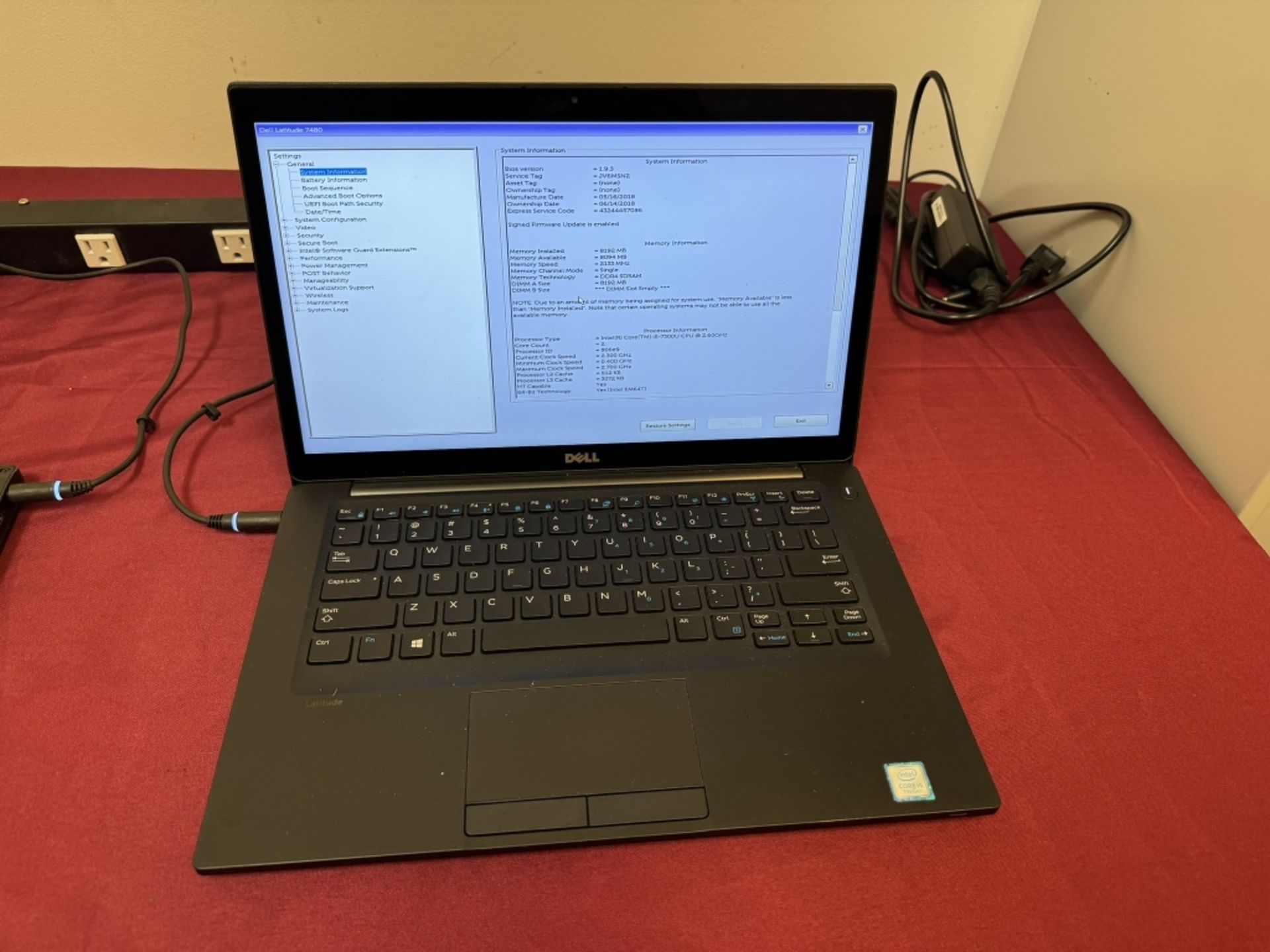 Dell Latitude 7480 Core i5-7th 256GB SSD,8GB RAM - Image 12 of 16