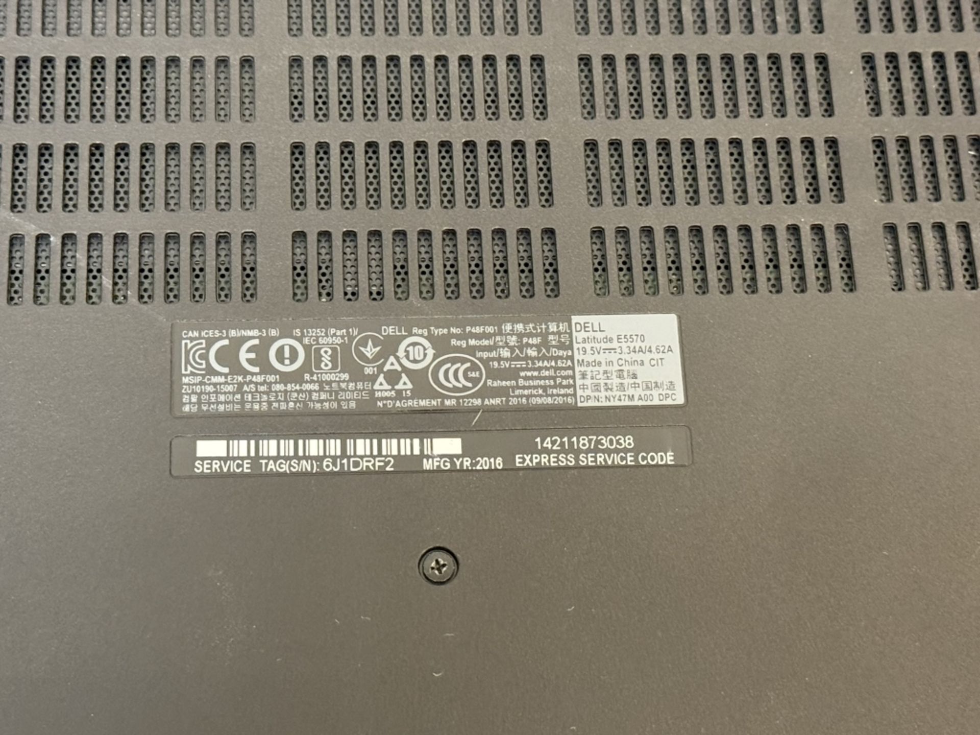 Dell Latitude E5570 Laptop i7 16GB 1TB SSD - Image 6 of 6