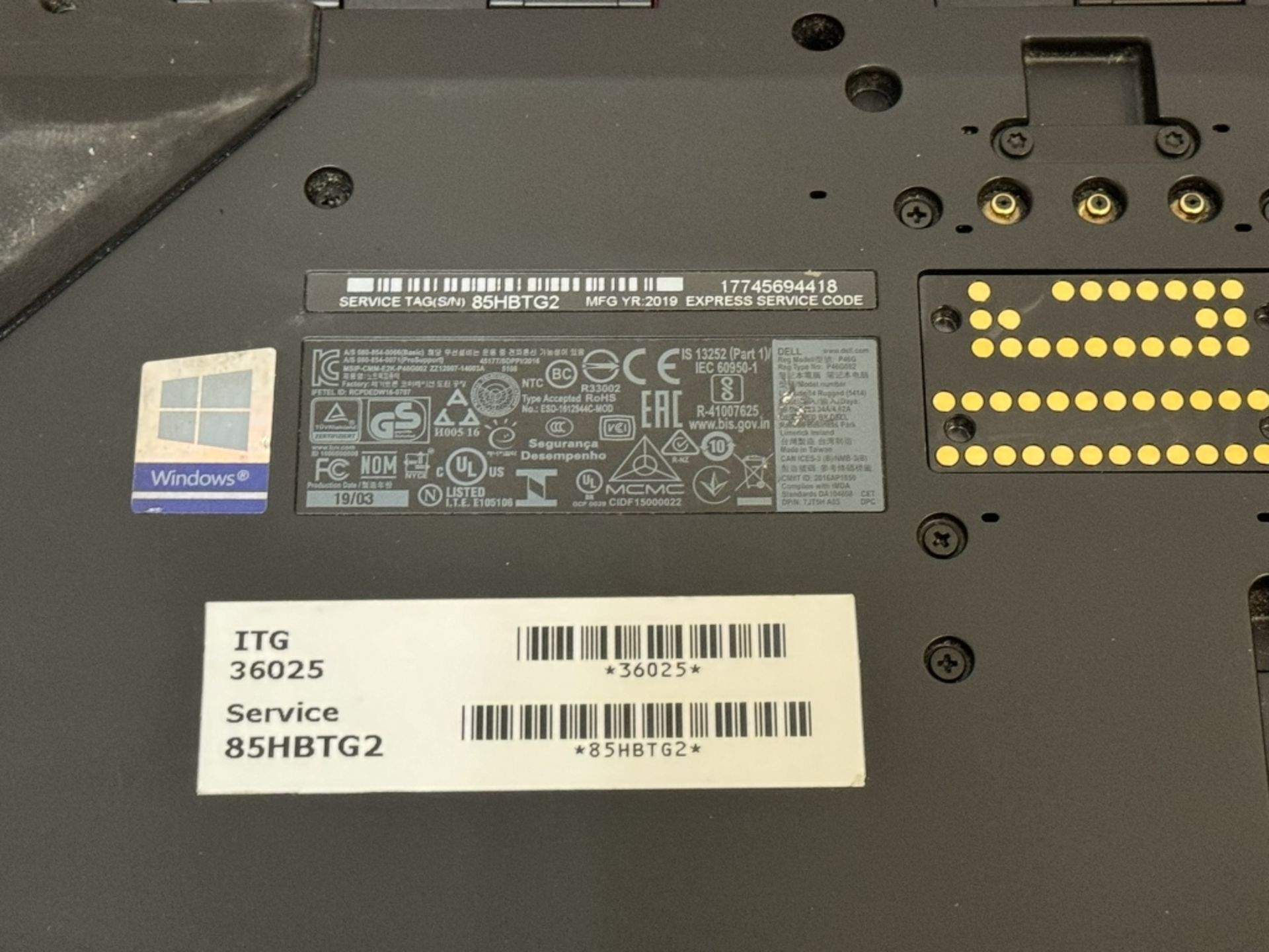 Dell Latitude 5414 Rugged Core i5 6th 16GB 512GB - Image 6 of 6