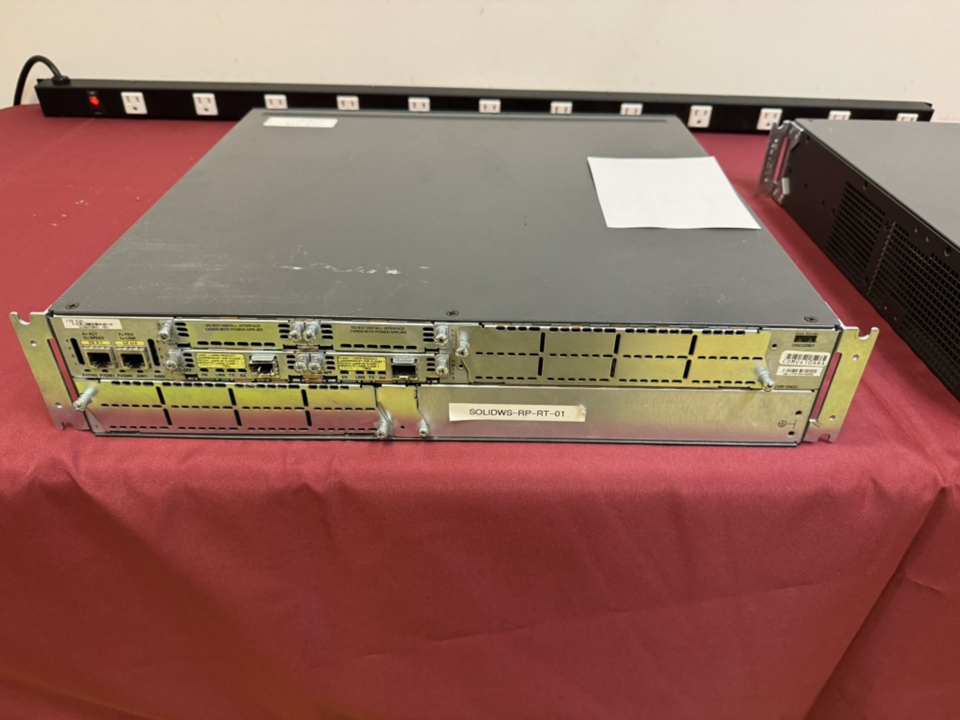 Cisco 2821 Router IOS 15.1, CME 8.5, 1GBD/256F - Image 4 of 9