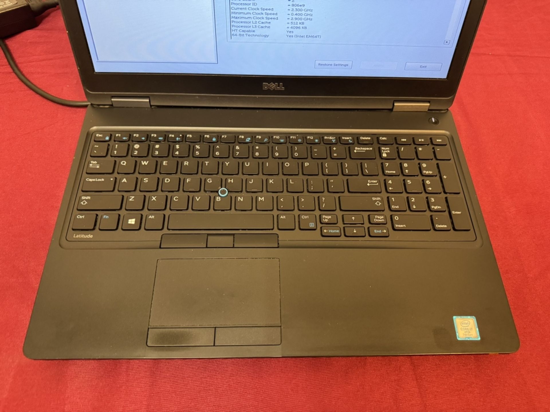 DELL LATITUDE 5580 CORE i7-7th 16GB RAM 512 SSD - Image 3 of 6