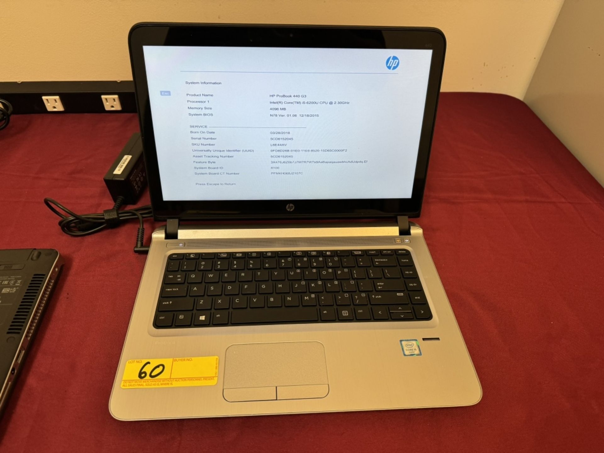 HP ProBook 440 Core i5 6th 4GB 500GB Touch - Image 12 of 16