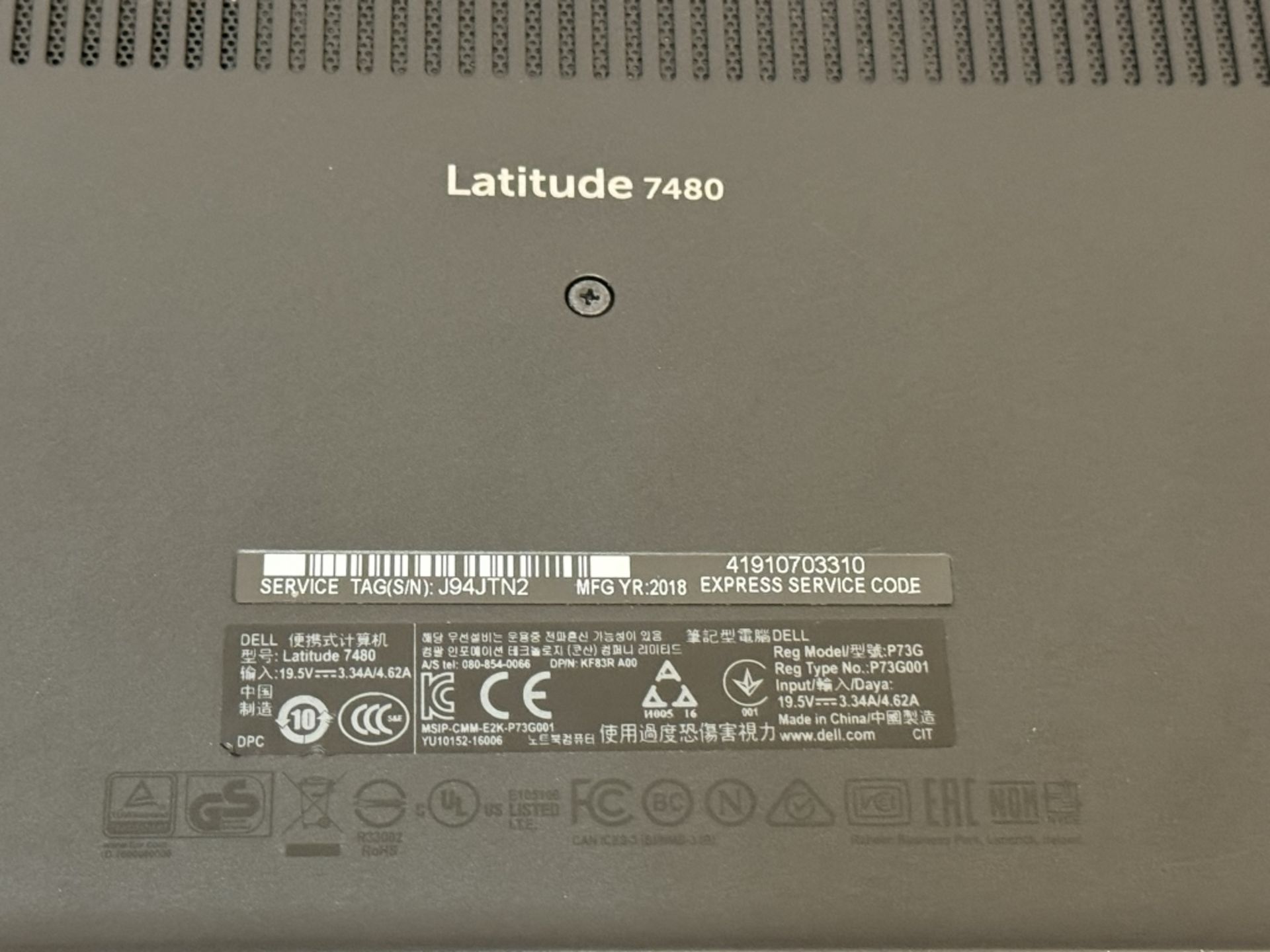 Dell Latitude 7480 Core i5-7th 256GB SSD,8GB RAM - Bild 11 aus 16