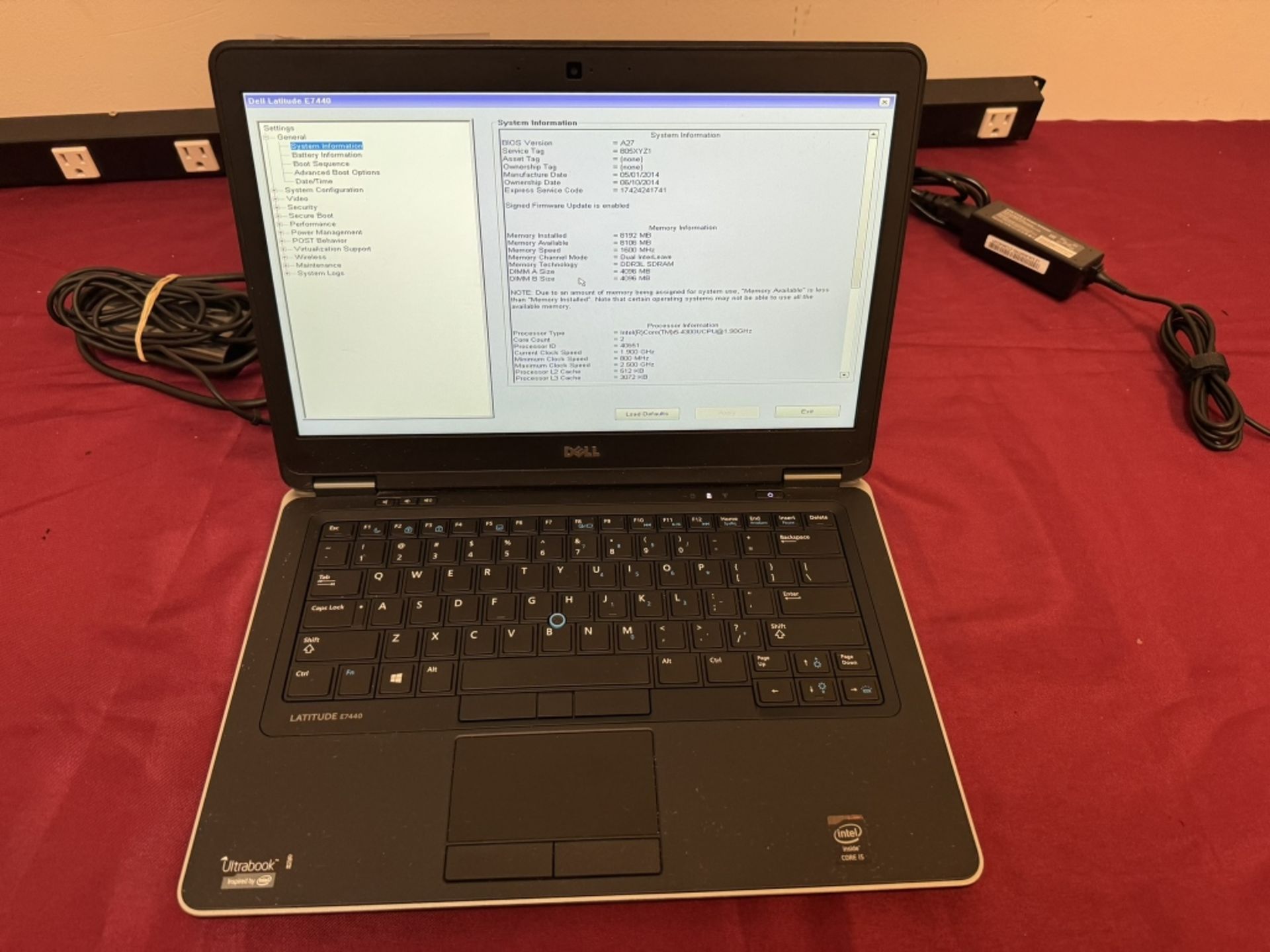 Dell Latitude E7440 Core i5, 8GB RAM 128GB SSD - Image 2 of 6