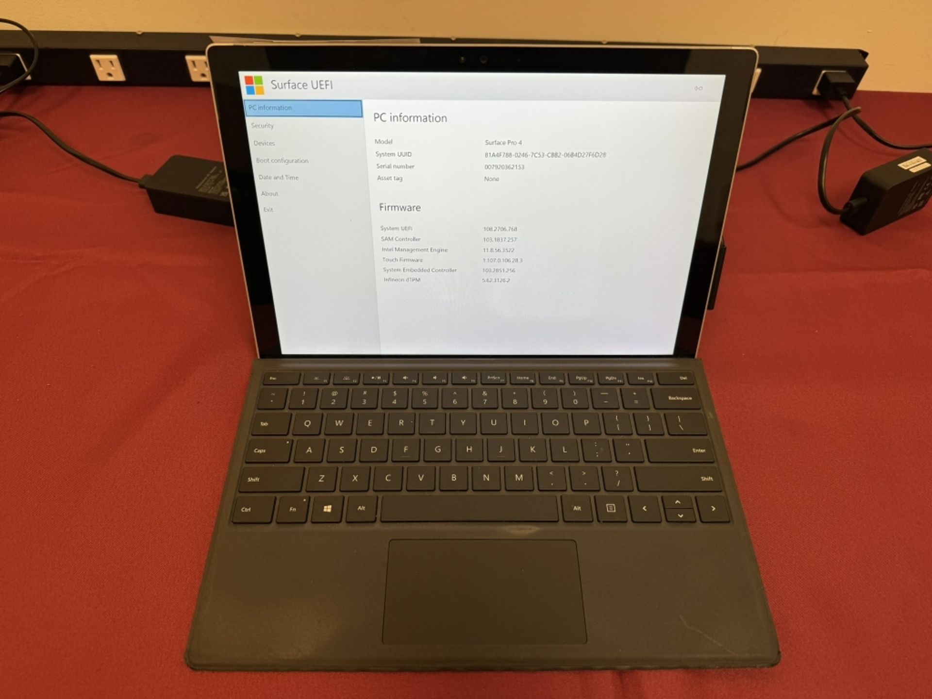 Microsoft Surface Pro 4 Corei7 8GB RAM 256GB SSD - Image 2 of 4