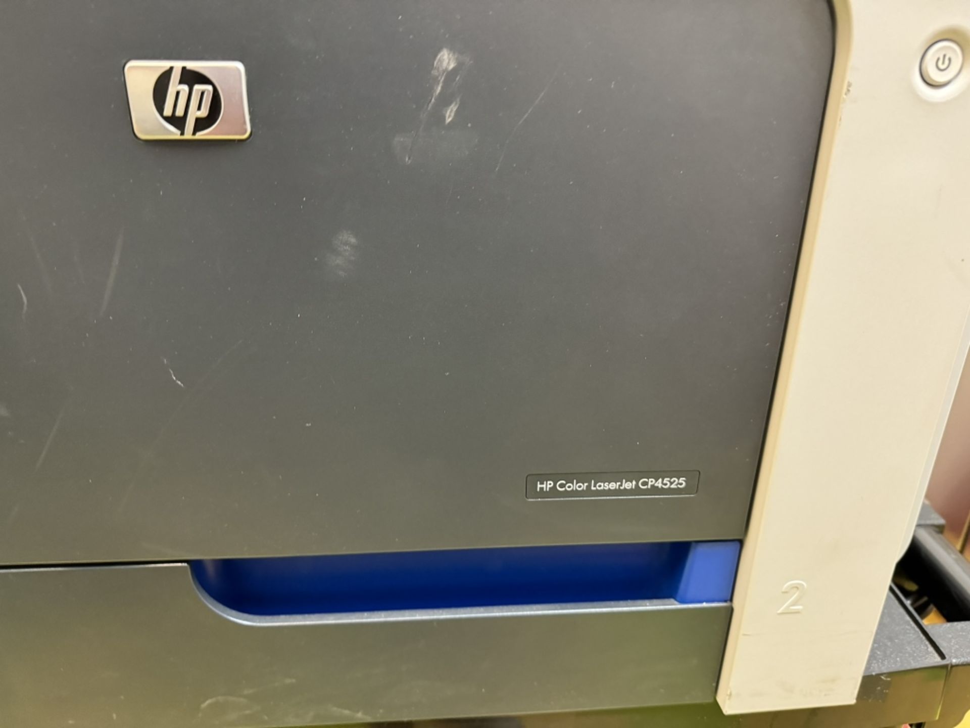 HP color LaserJet cp4525 workgroup printer - Image 2 of 5