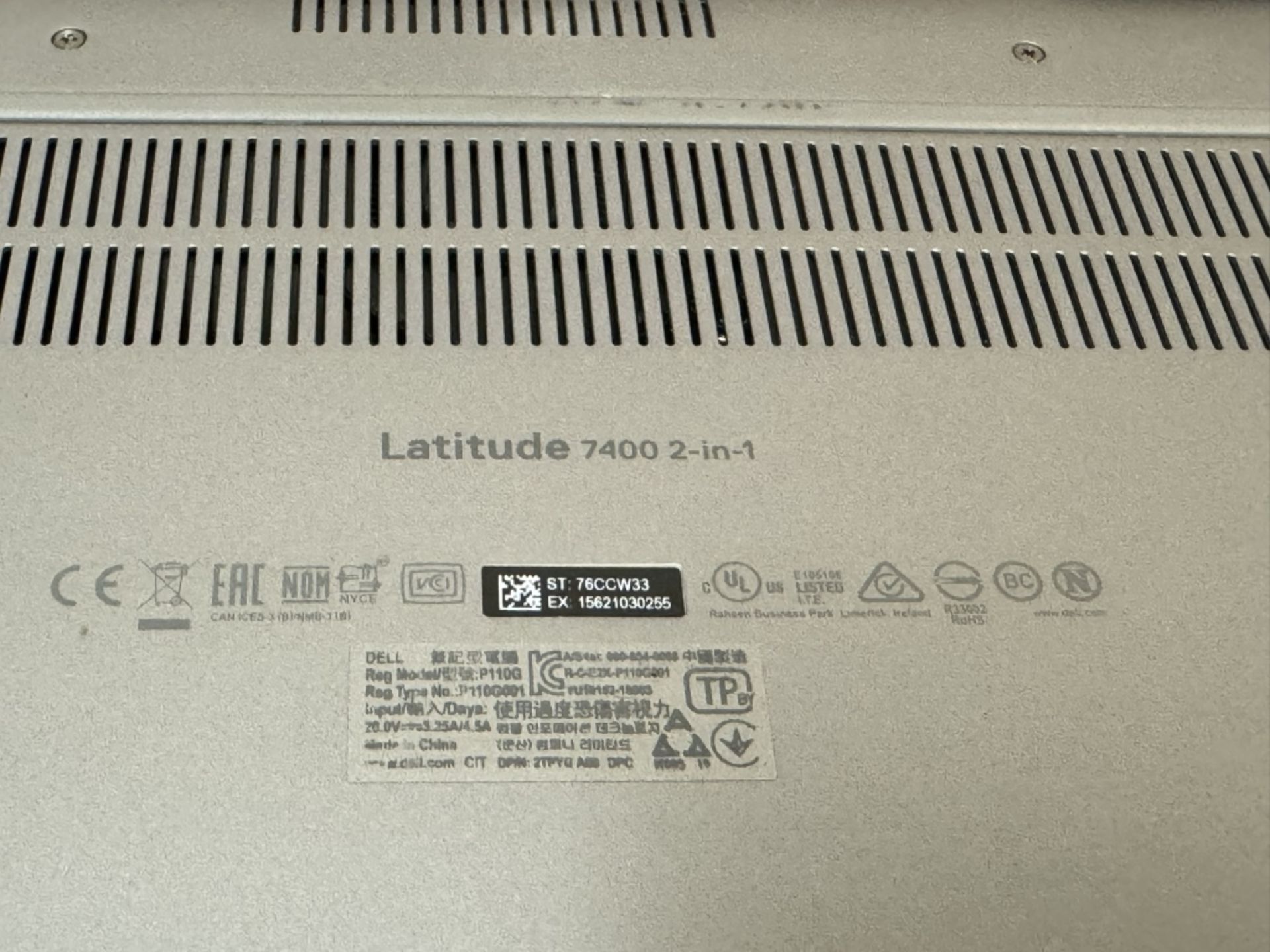 Dell LATITUDE 7400 2 in 1 i7 i7-8th, 16GB 512GB - Image 6 of 6