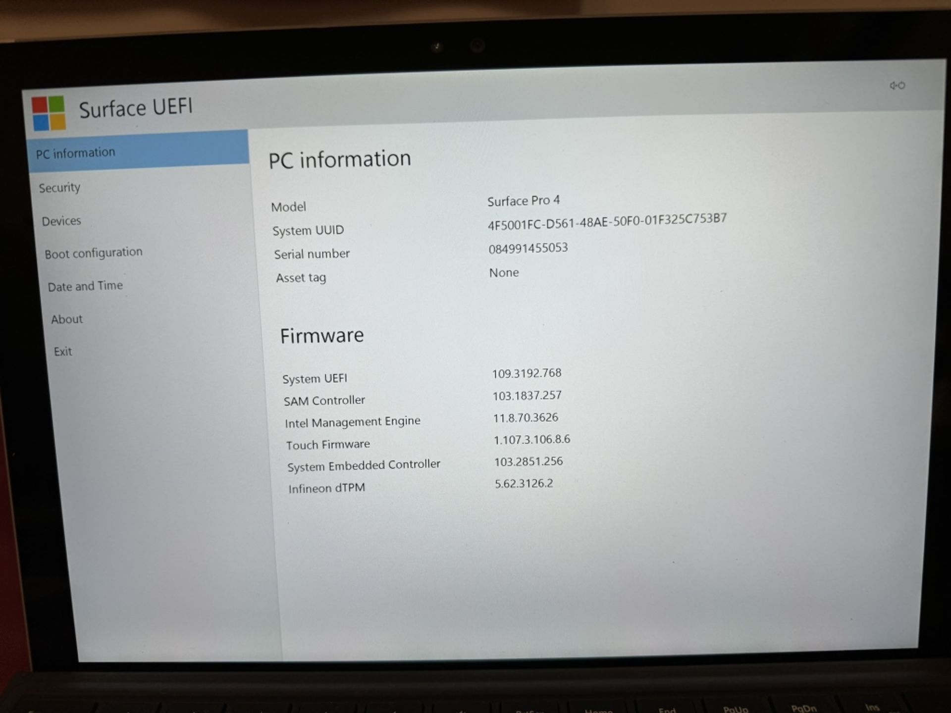 Microsoft Surface Pro 4 Corei7 8GB RAM 256GB SSD - Image 6 of 8