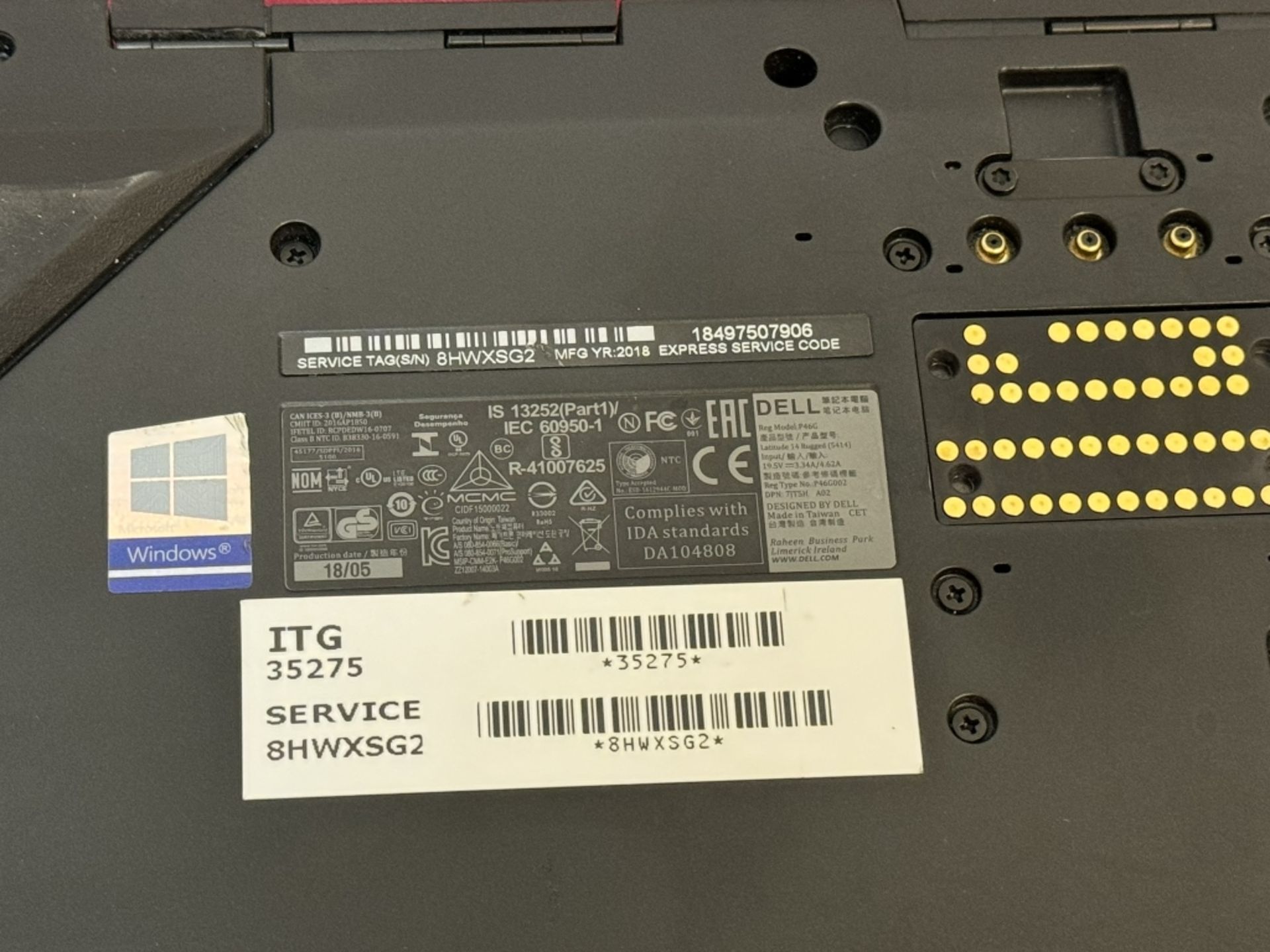 Dell Latitude 5414 Rugged Core i5 6th 16GB 512GB - Image 6 of 6