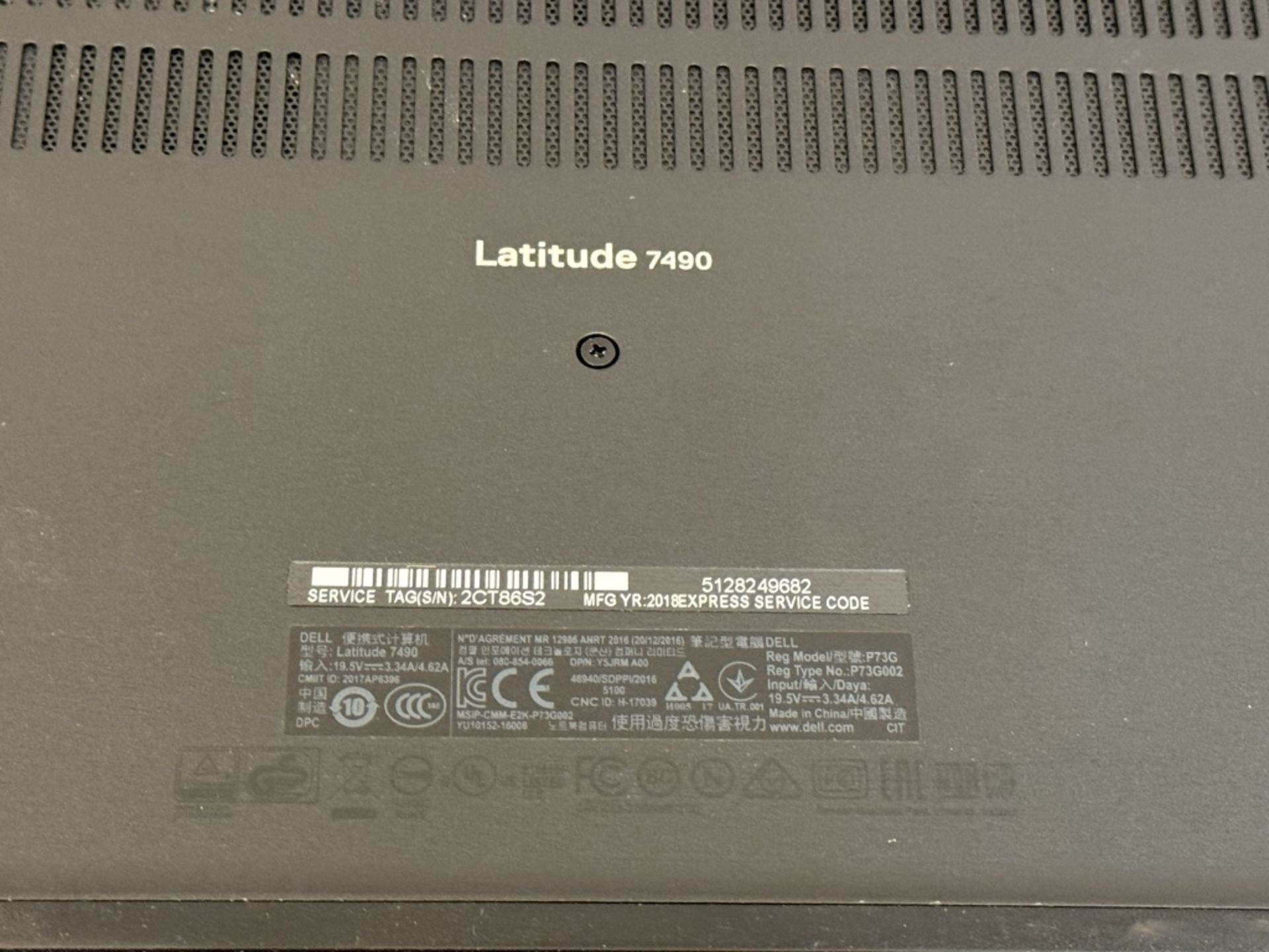 Dell Latitude 7490 core i5-8th 256gb ssd,8gb ram - Image 6 of 6