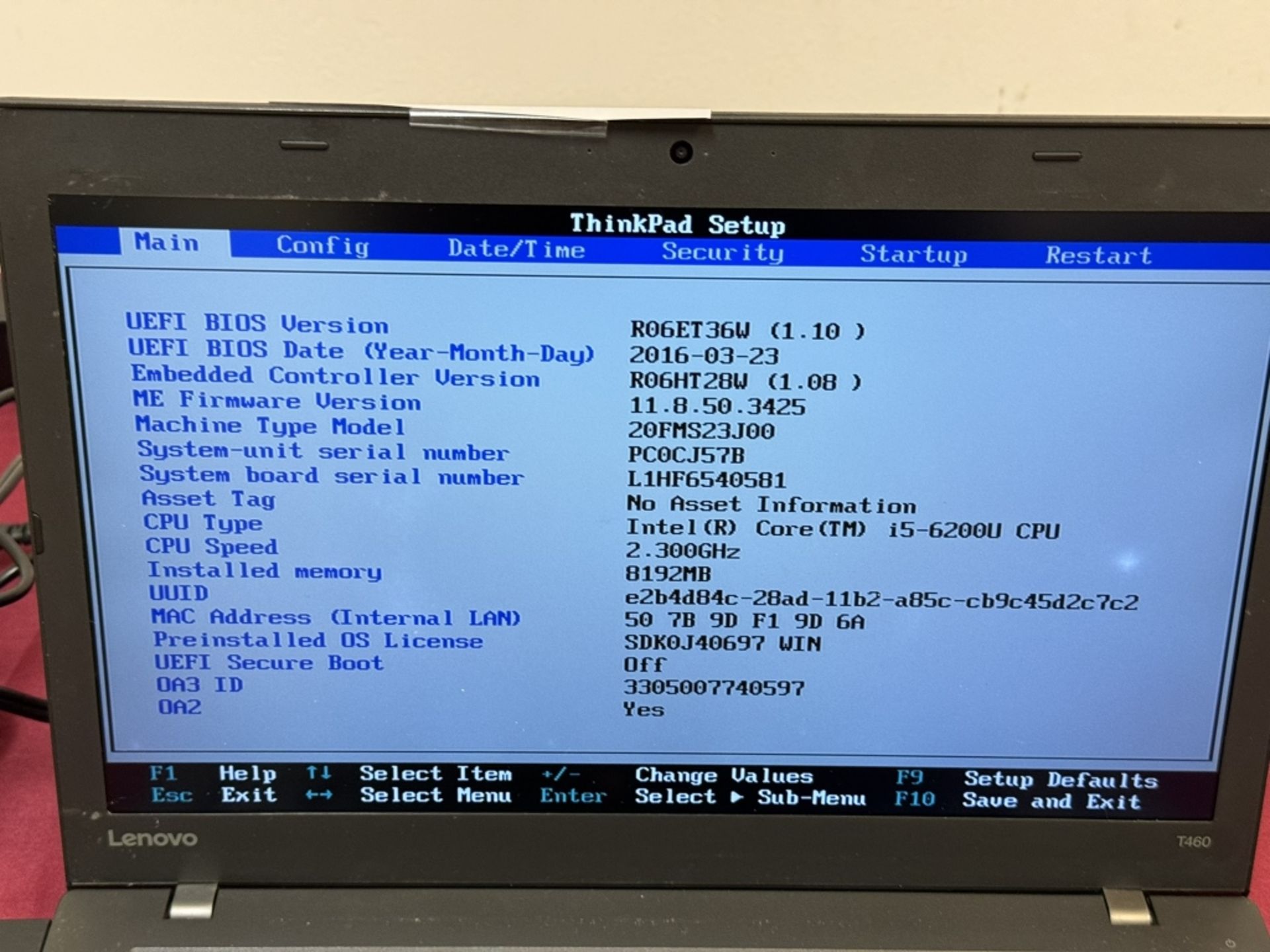 Lenovo ThinkPad L460 i5-6th 8GB 256GB SSD - Image 3 of 6