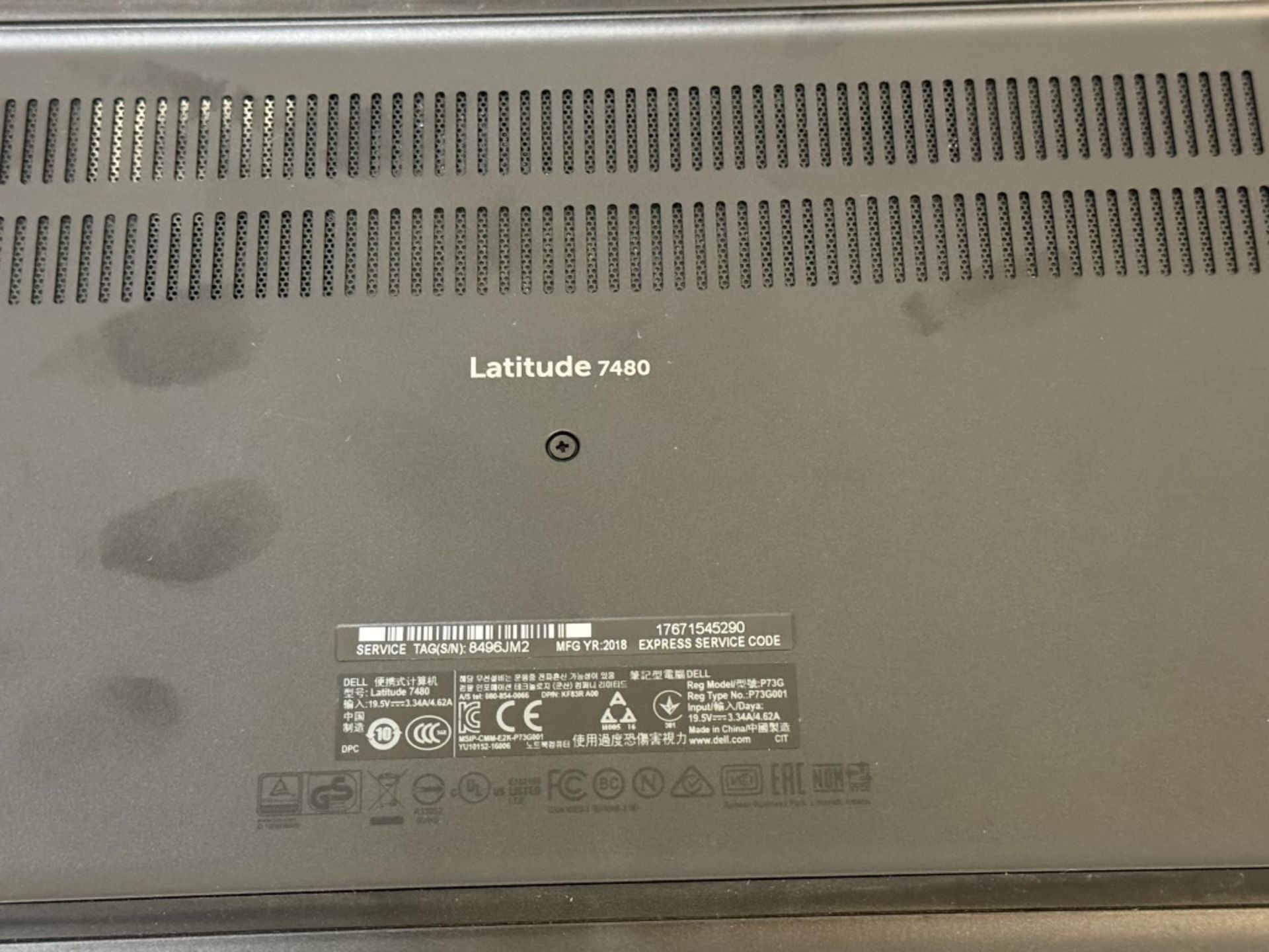 Dell Latitude 7480 Core i5-7th 256GB SSD,8GB RAM - Image 6 of 6