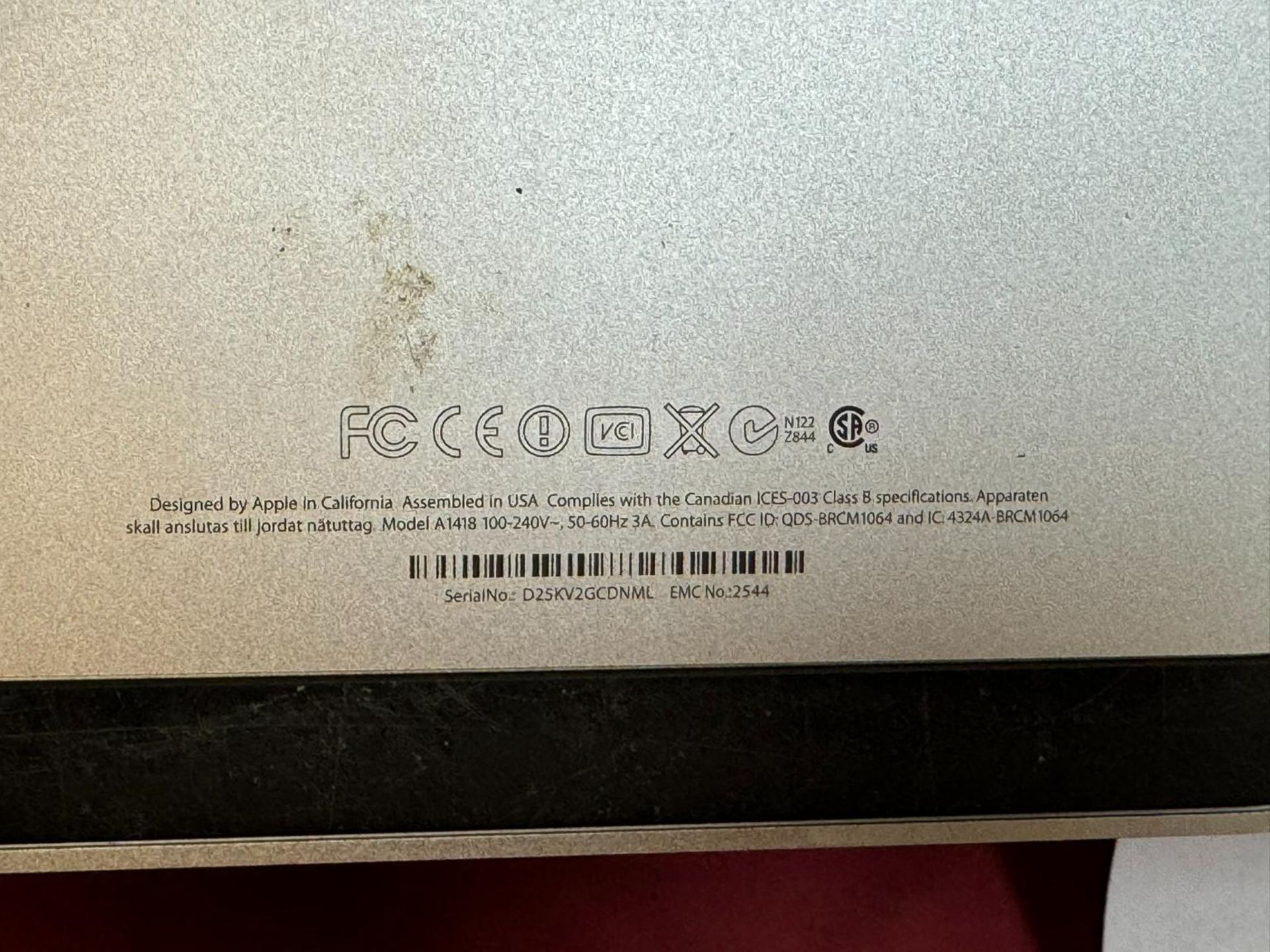 Apple iMac A1418 21.5" - Image 4 of 4