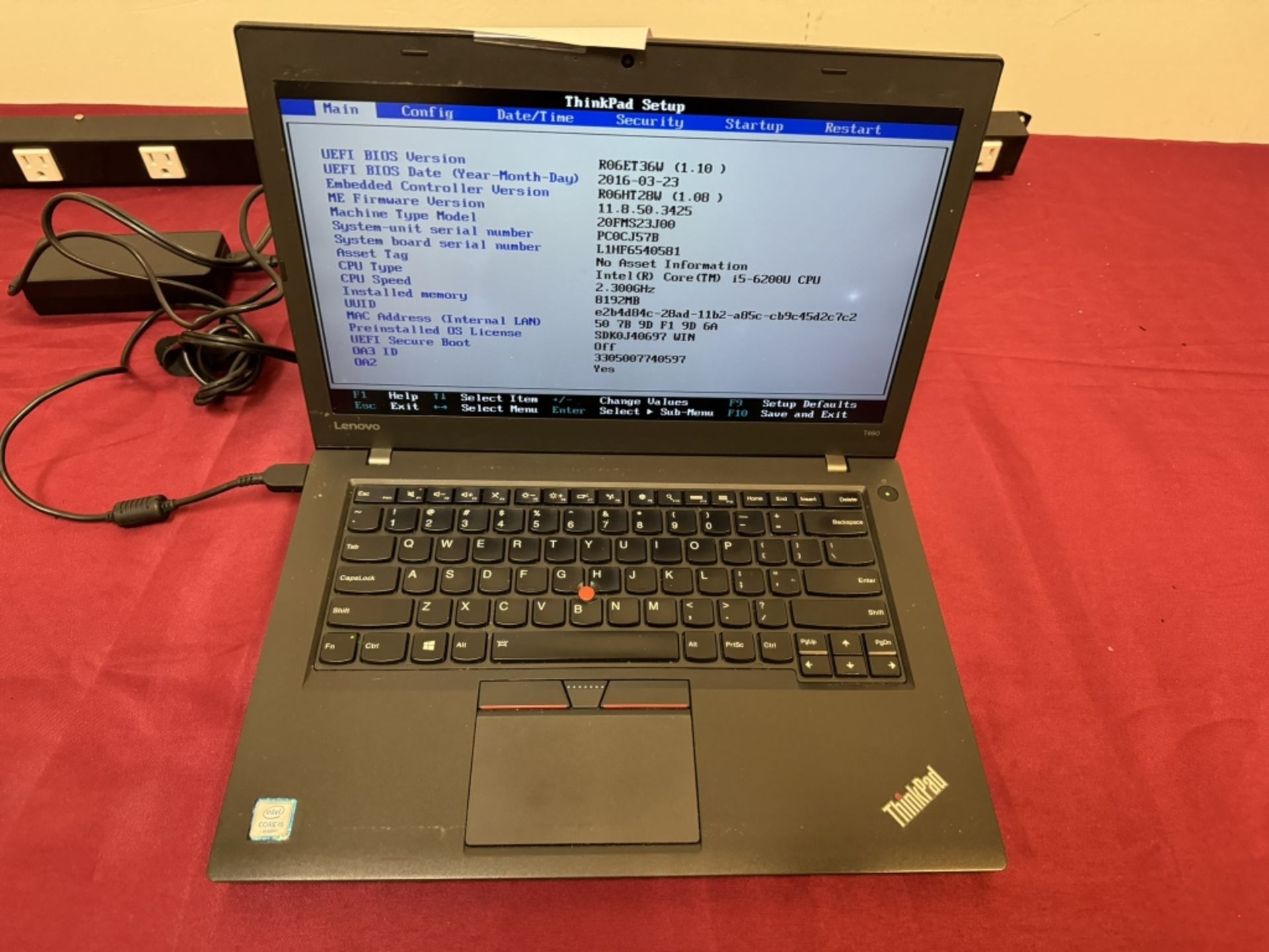 Lenovo ThinkPad L460 i5-6th 8GB 256GB SSD - Image 2 of 6