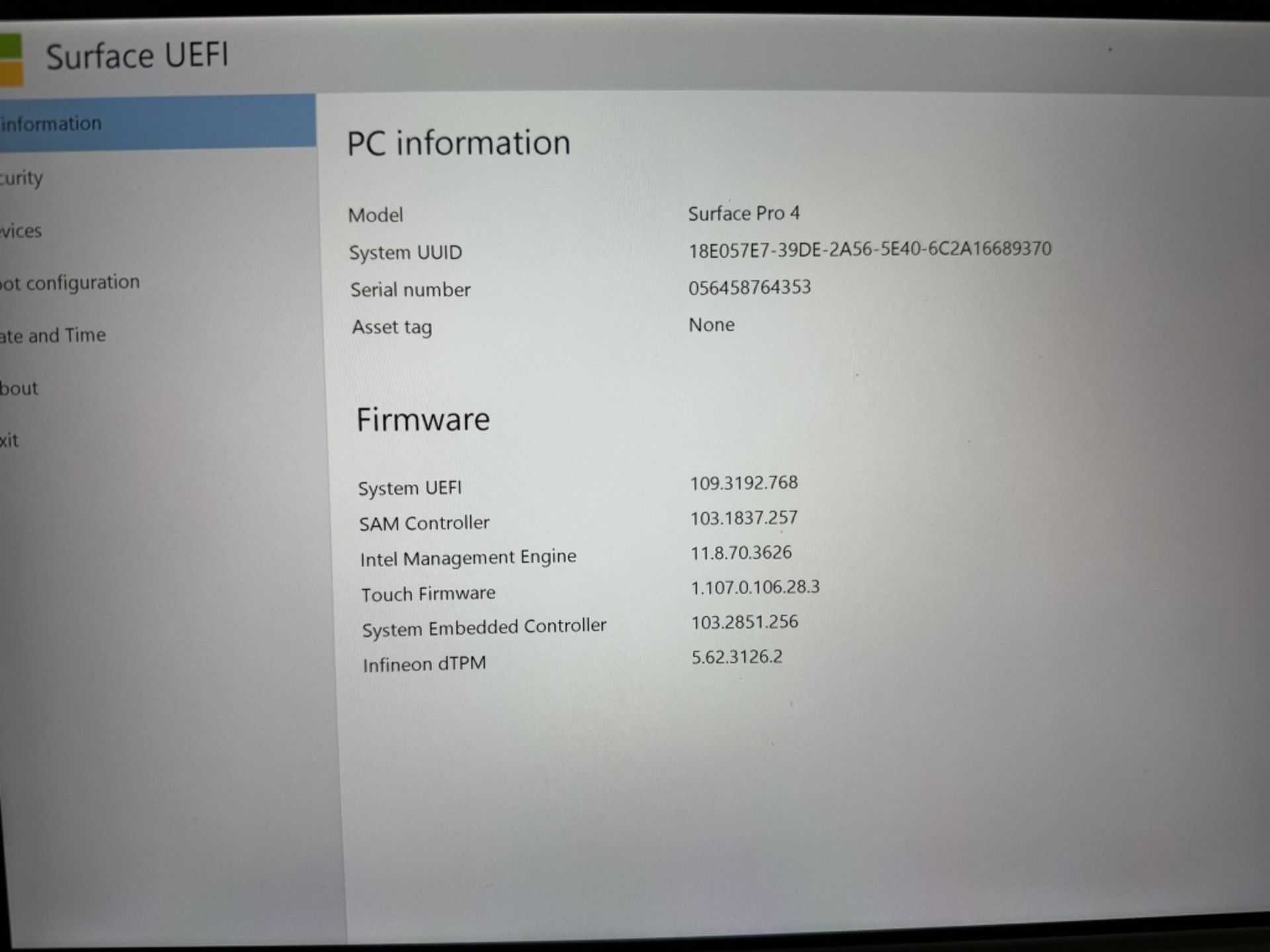 Microsoft Surface Pro 4 Corei7 8GB RAM 256GB SSD - Image 3 of 5