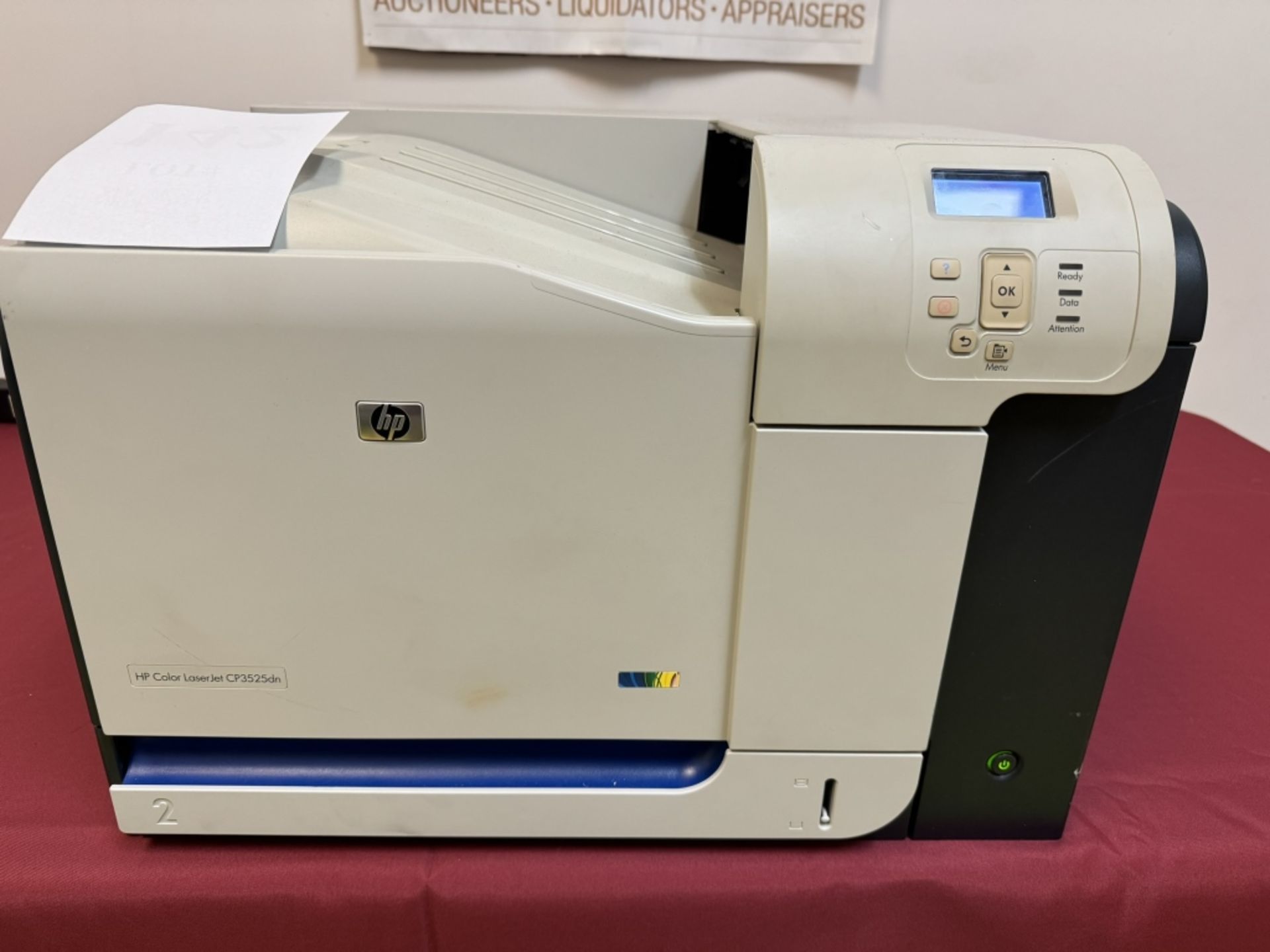 HP LaserJet CP3525DN Color Printer - Bild 2 aus 7