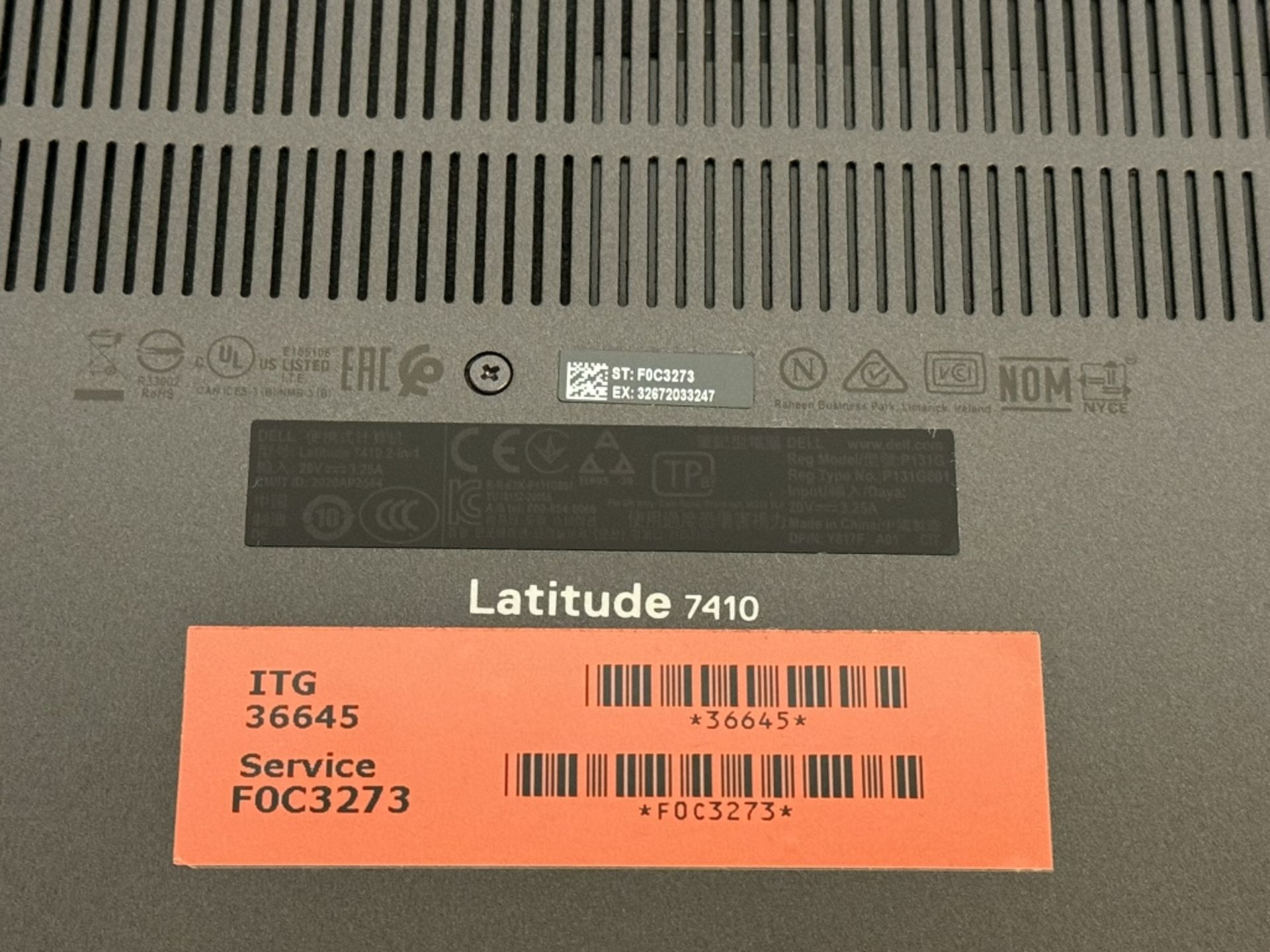 Dell Latitude 7410, i7 10th, 16GB RAM, 512GB SSD - Image 6 of 16