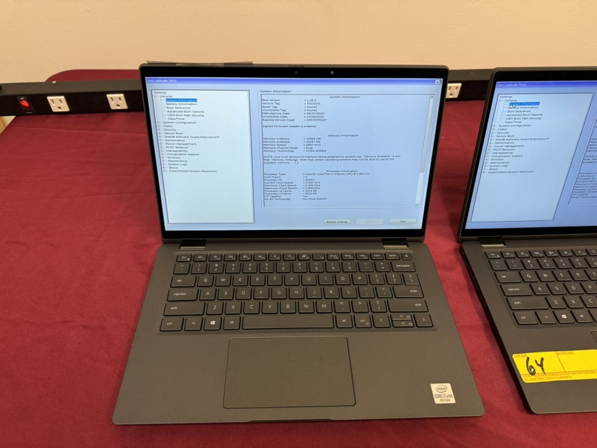 Dell Latitude 7410, i7 10th, 16GB RAM, 512GB SSD - Bild 2 aus 16