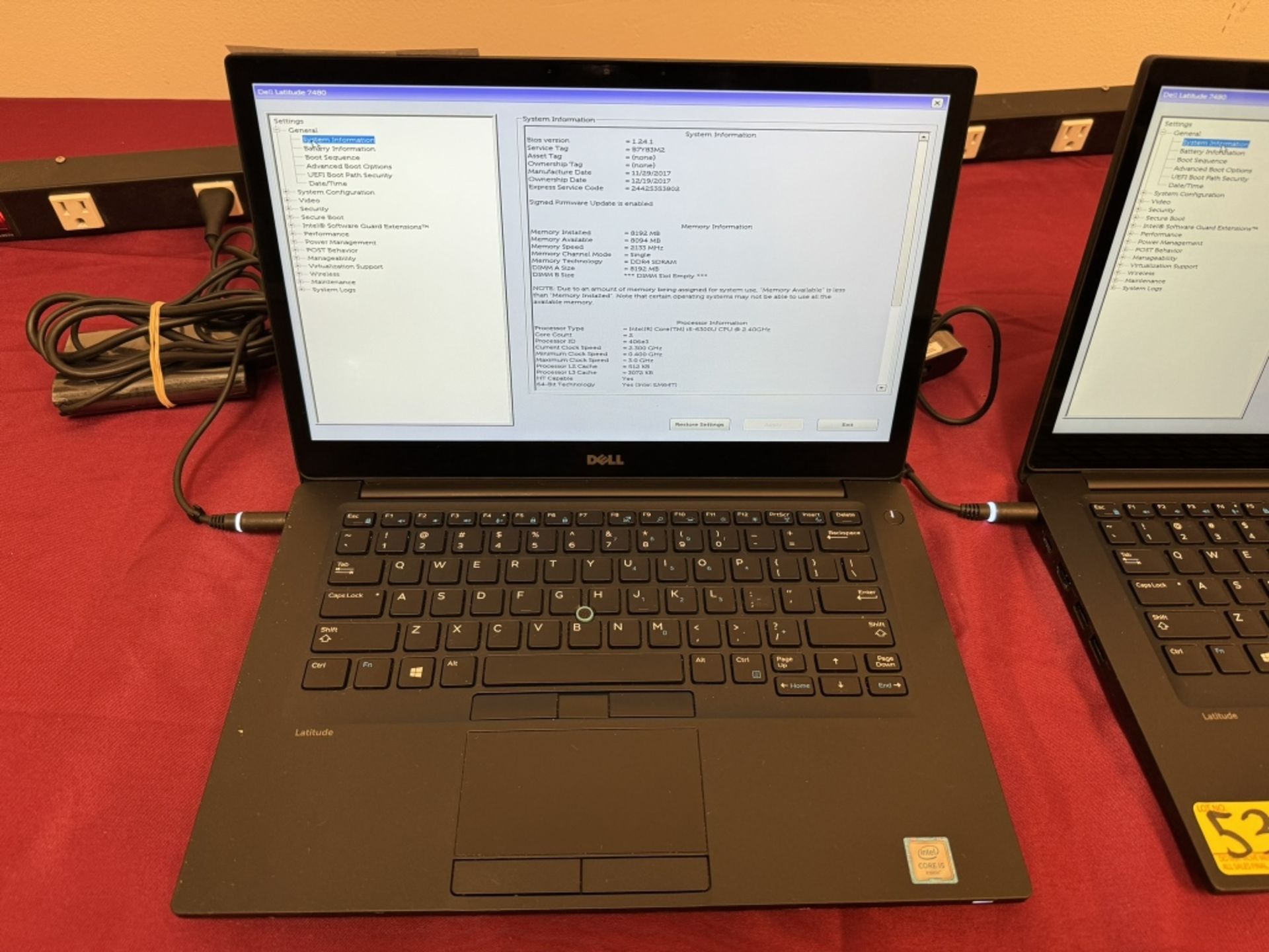 Dell Latitude 7480 Core i5-6th 256GB SSD,8GB RAM - Image 2 of 16