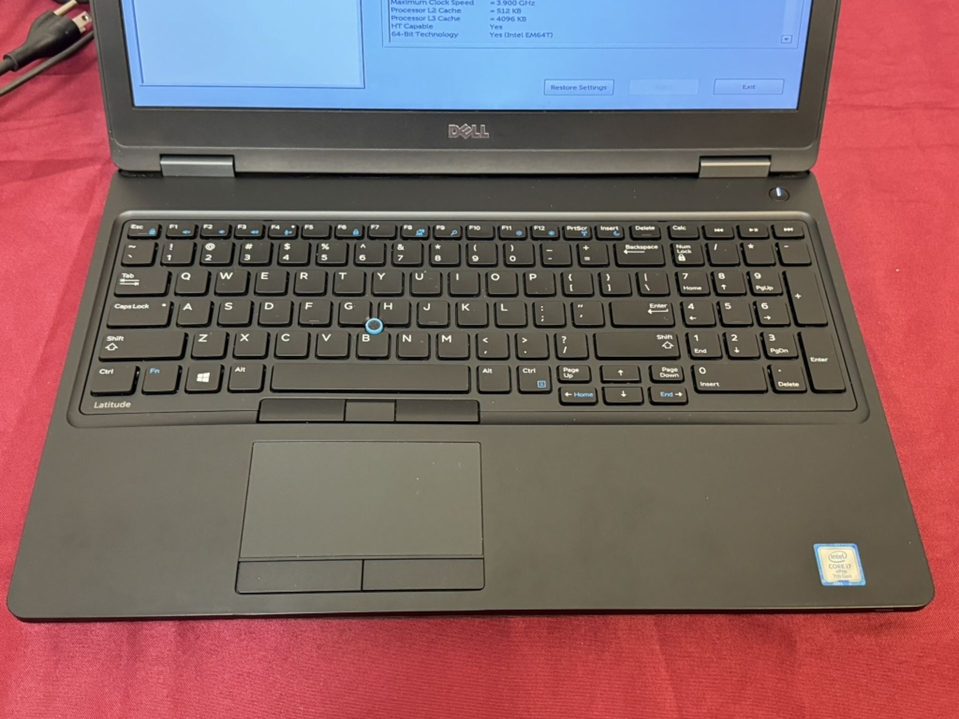 DELL LATITUDE 5580 CORE i7-7th 16GB RAM 256SSD - Bild 3 aus 7